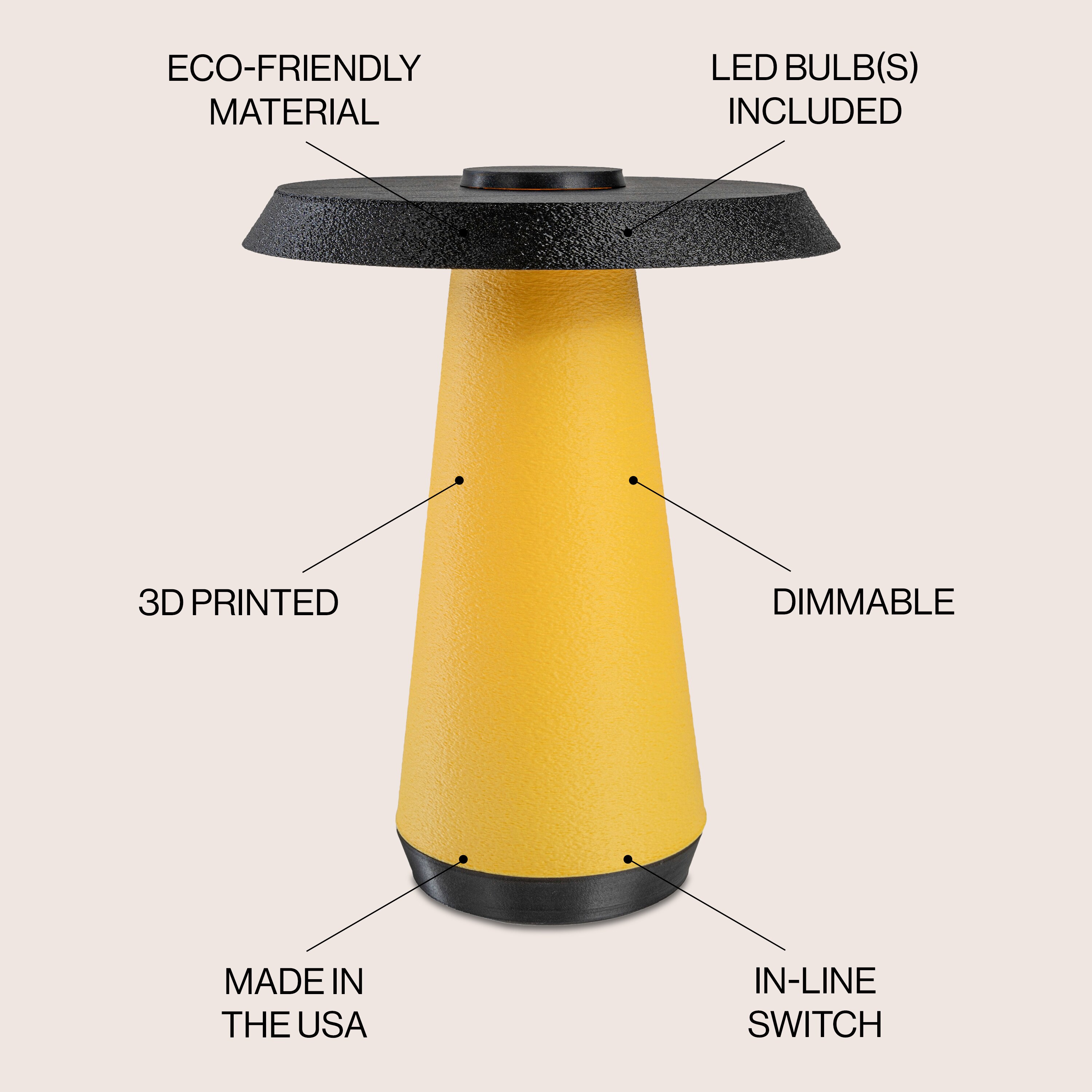 JONATHAN  Y USA1006B Table-Lamps - View #3