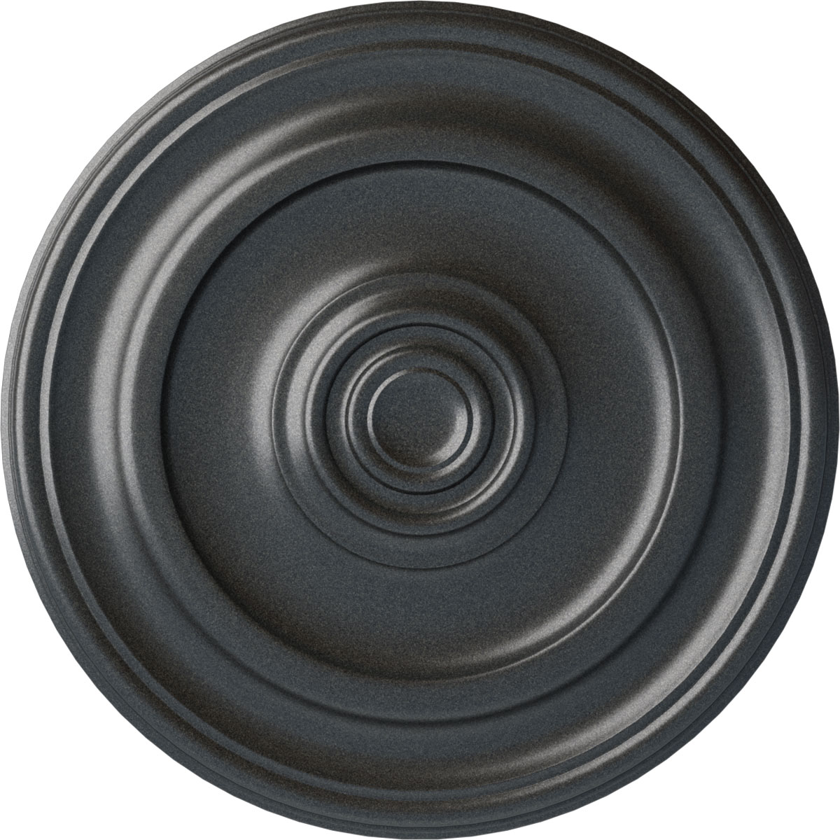 Ekena Millwork CM24KPPES Kepler Traditional 23.625-in W x 23.625-in L Pewter Polyurethane Ceiling Medallion
