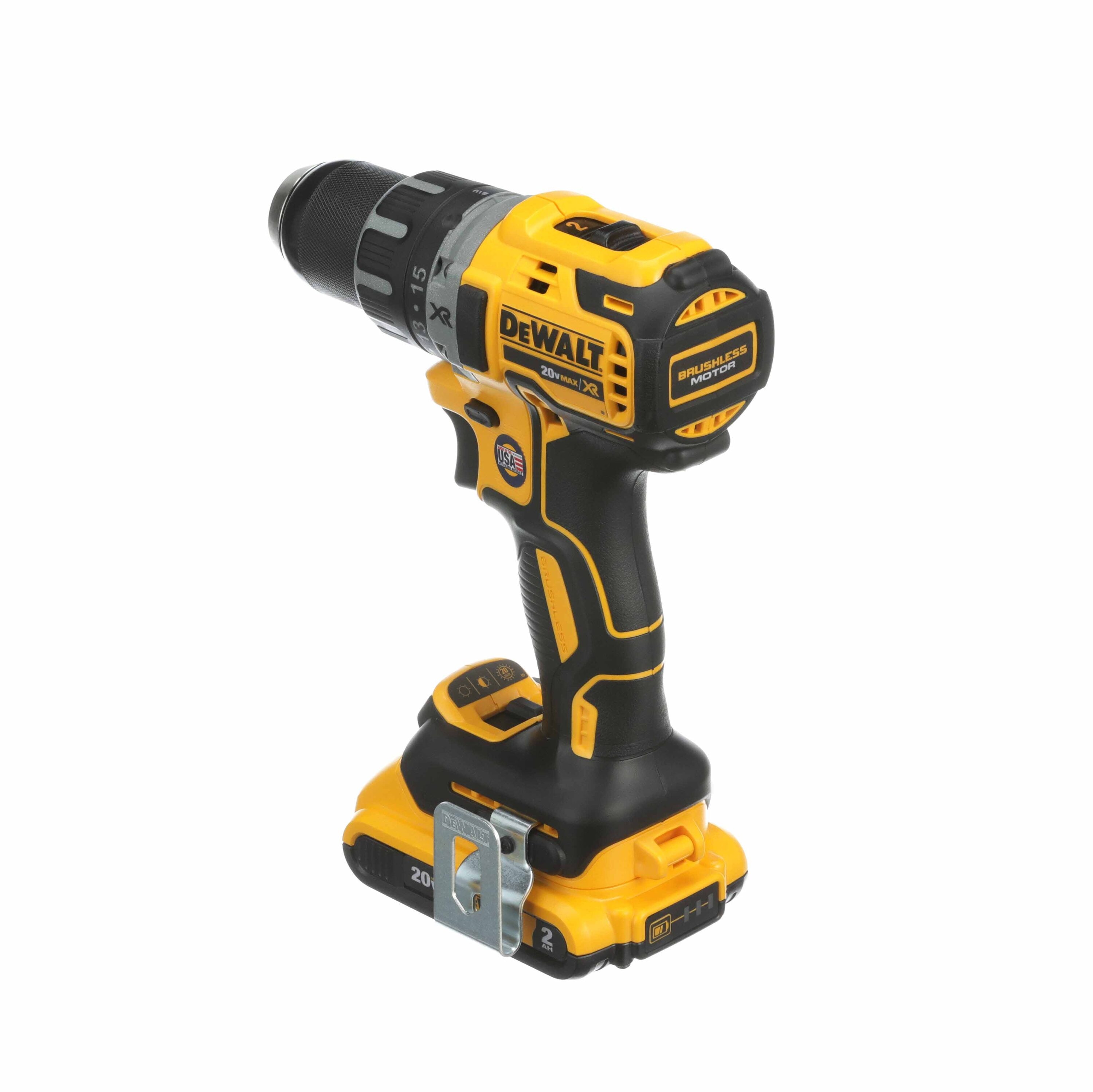 ærme Identificere Afrika DEWALT XR 20-volt 1/2-in Brushless Cordless Drill (2 Li-ion Batteries  Included and Charger Included) in the Drills department at Lowes.com