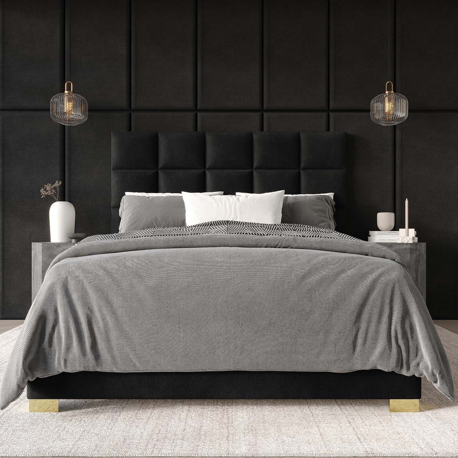 CasePiece C8539KUB-BK-VV beds - View #2