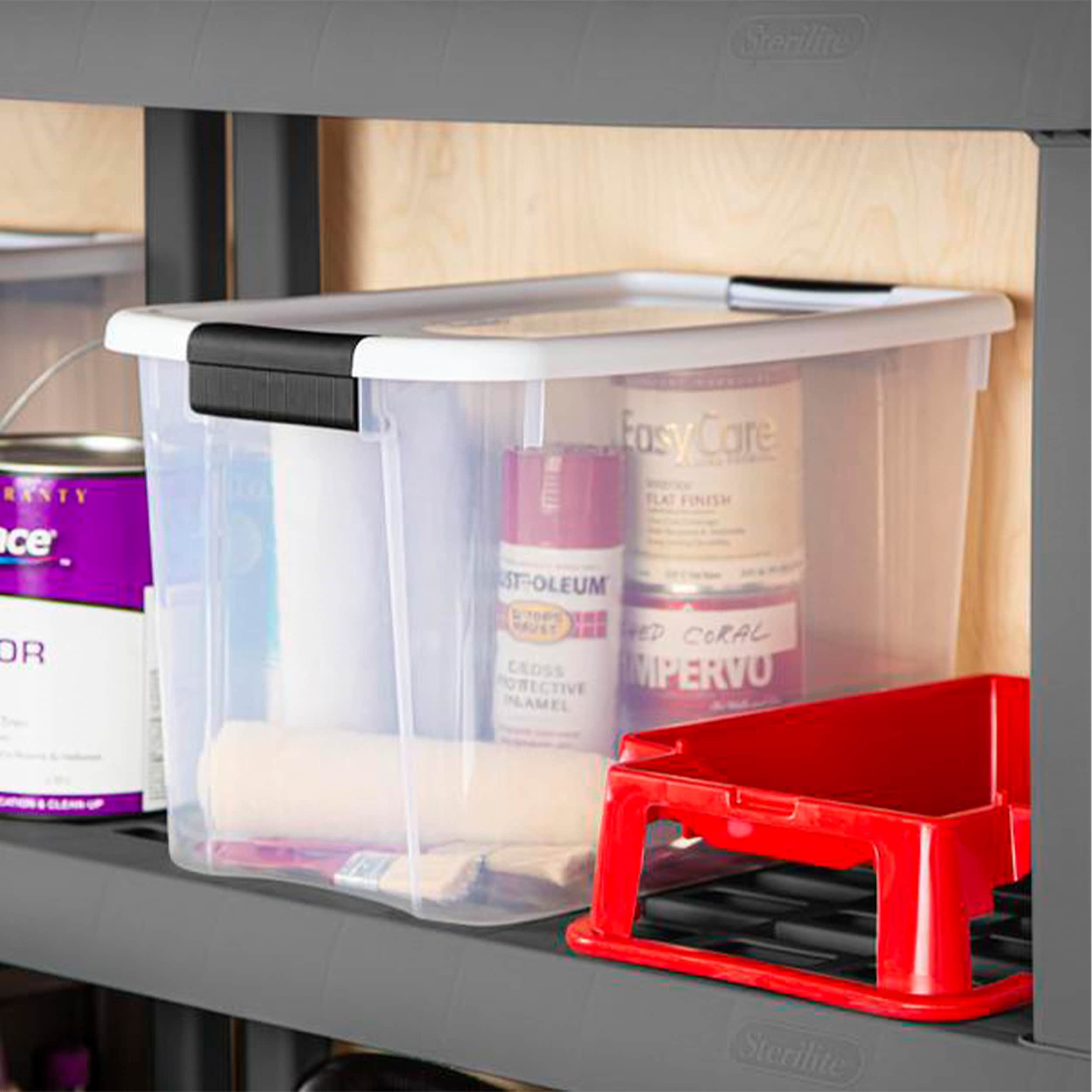 Sterilite 49437 Plastic-Storage-Totes - View #7