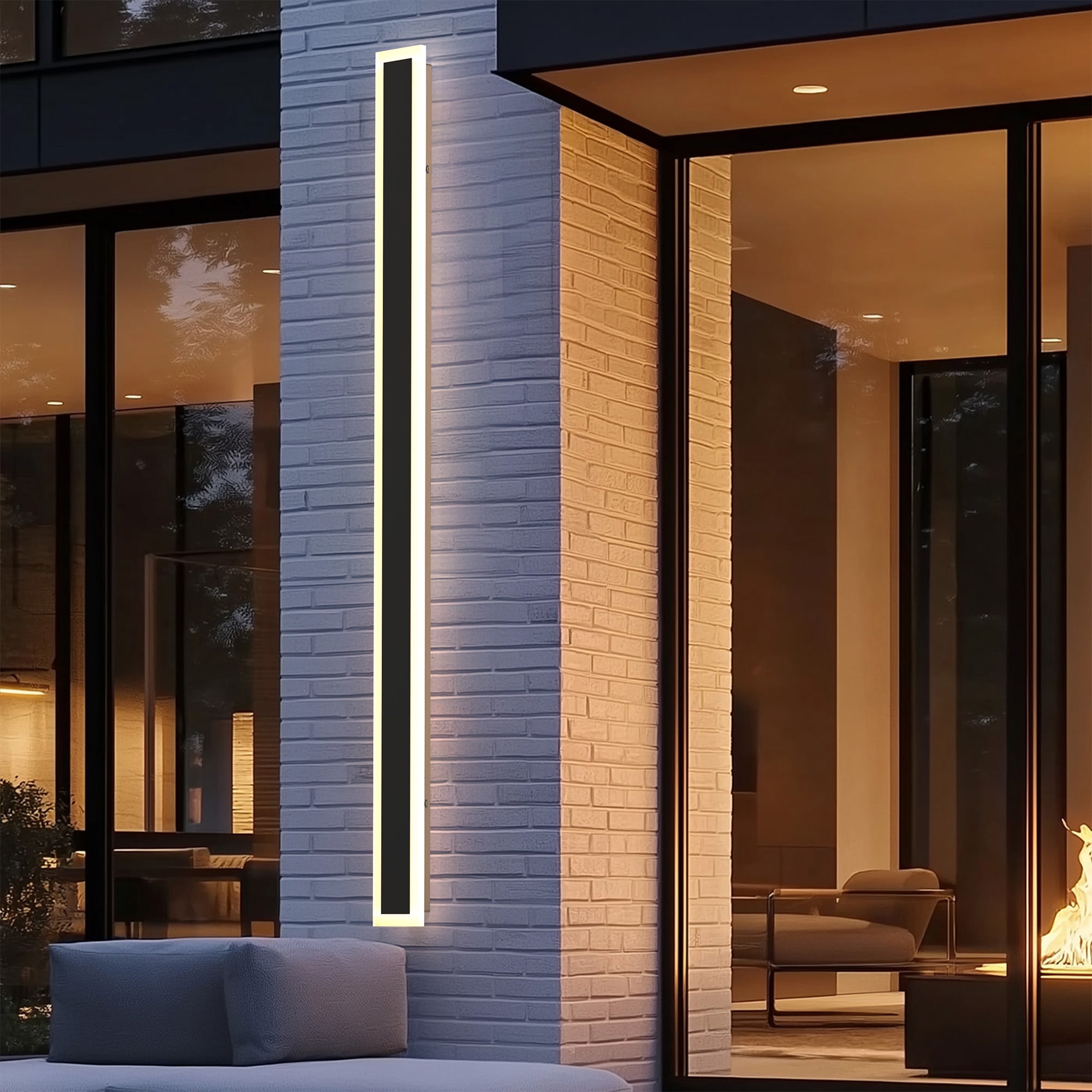 YANSUN LA-WB11602BL-1A Outdoor-Wall-Lighting - View #2