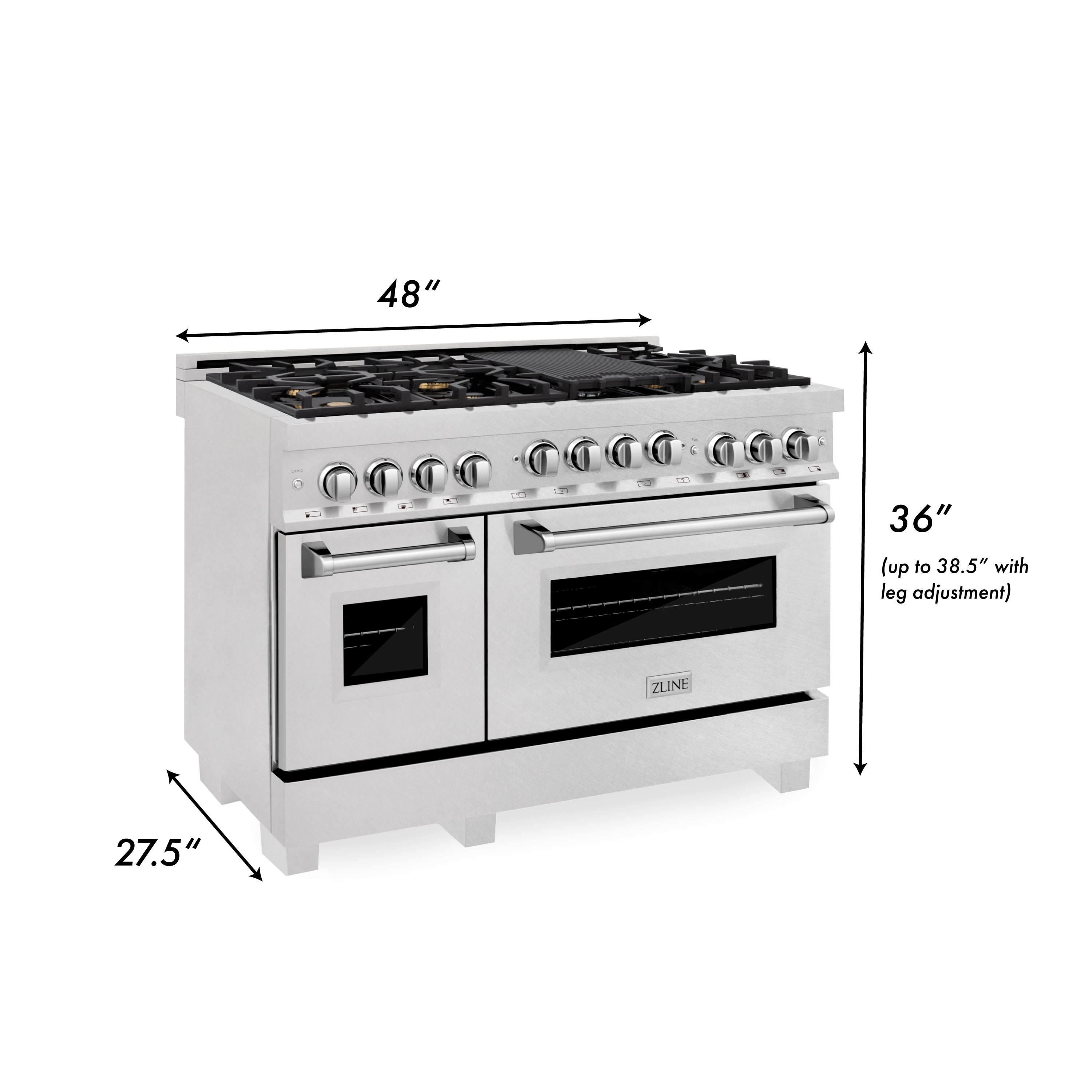 bush dual fuel double oven