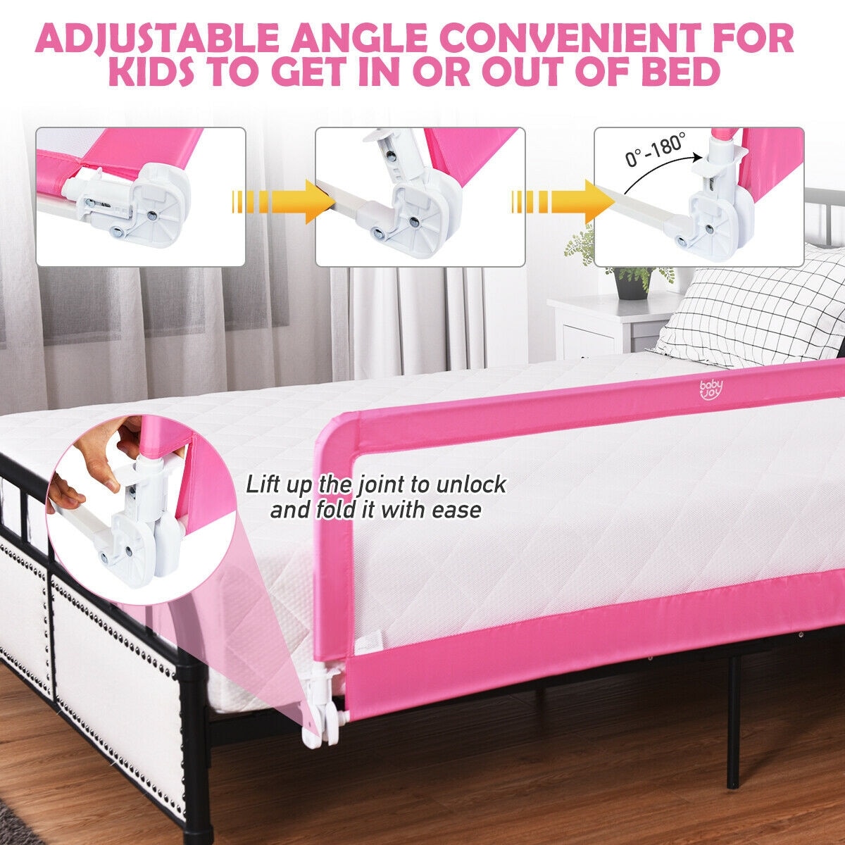 CASAINC WF-HYSN-0486PI Bed-Rails - View #9