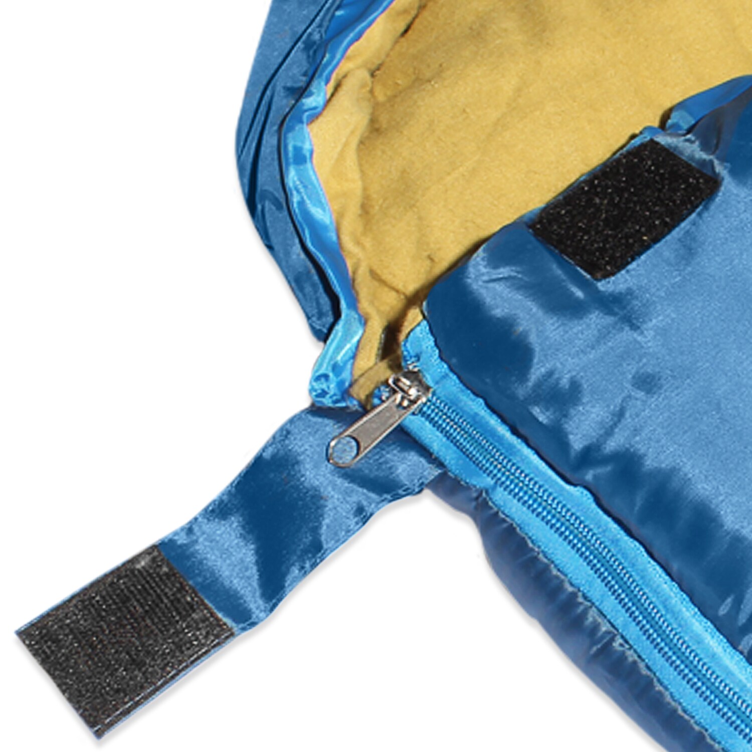 Khomo Gear 3-Seasons Double Sleeping Bag in Blue