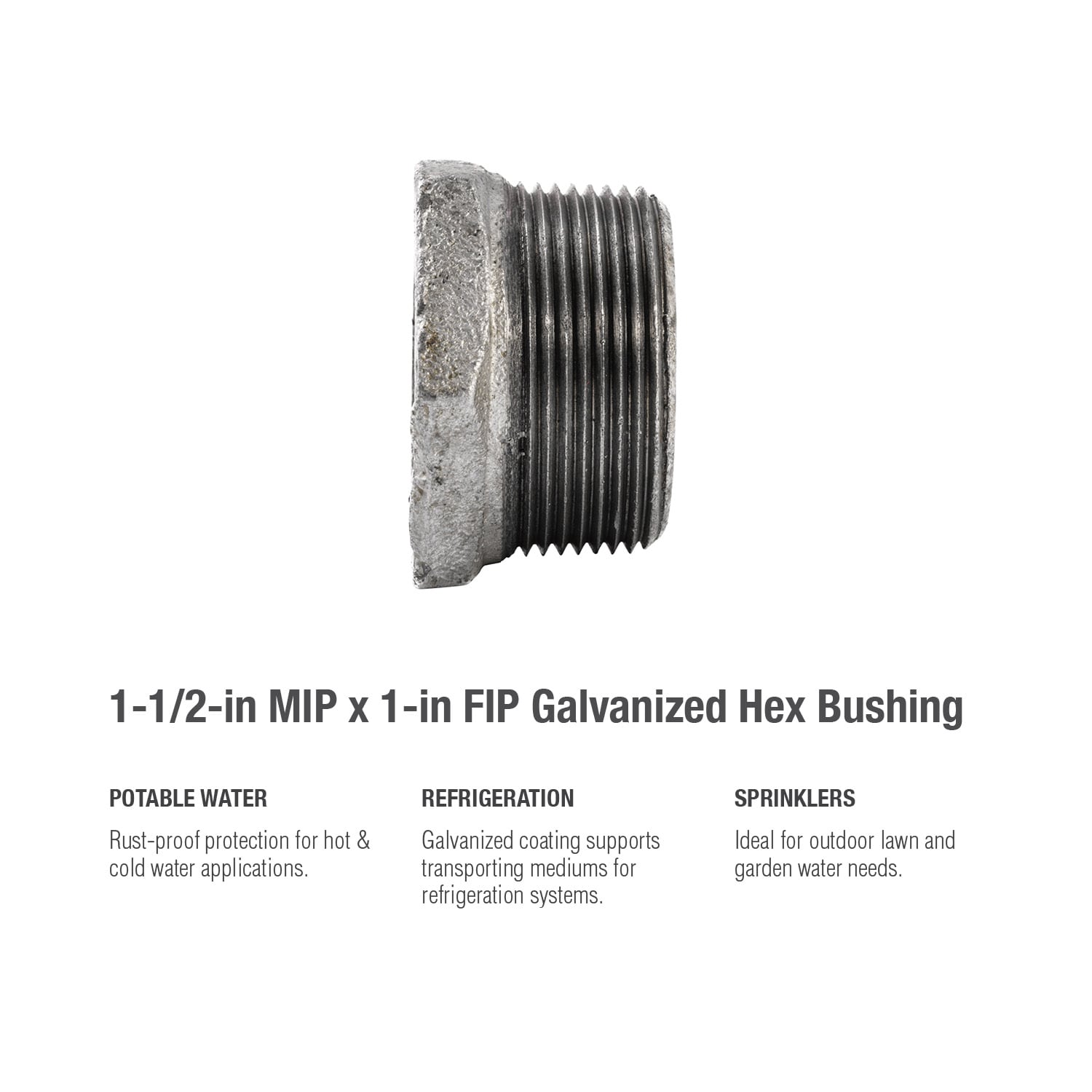 RELIABILT 61426 Galvanized-Fittings - View #5