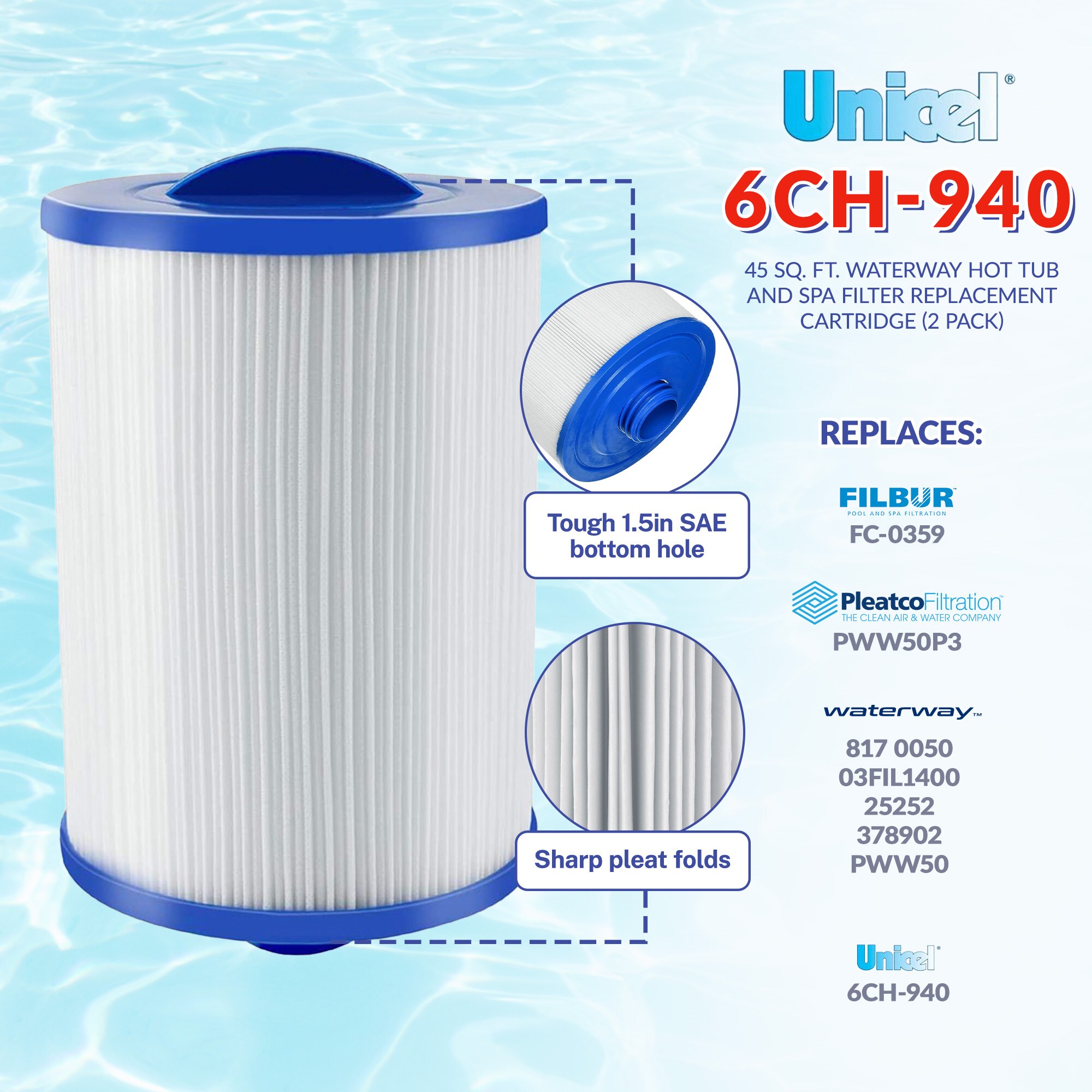 Unicel 44242 Pool-Filter-Skim-Sys-Parts - View #2