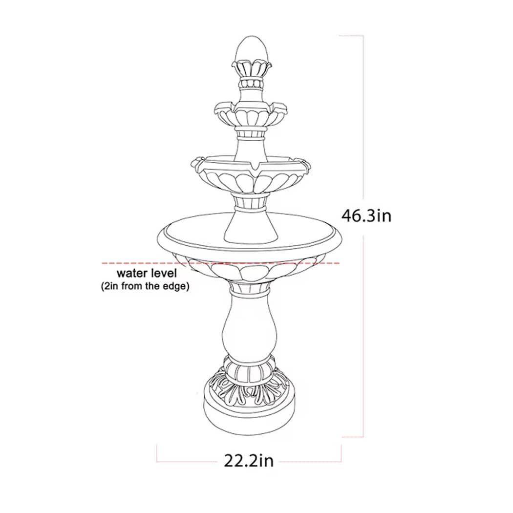 Universal Fountain Mât Source®