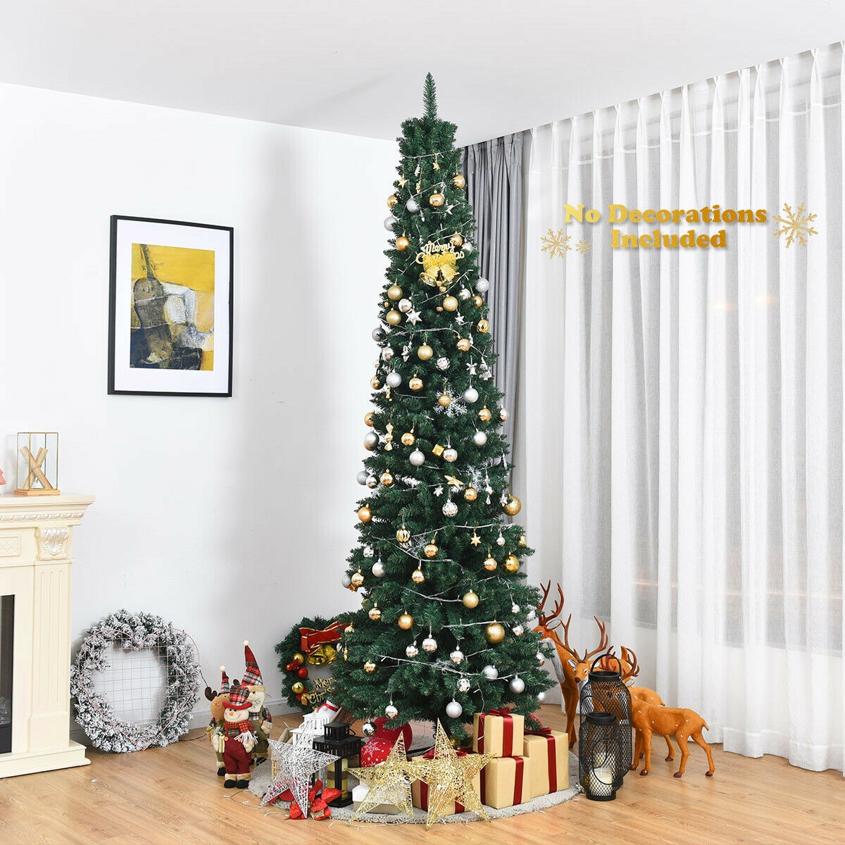 WELLFOR CM-HWY-20656 Artificial-Christmas-Trees - View #5