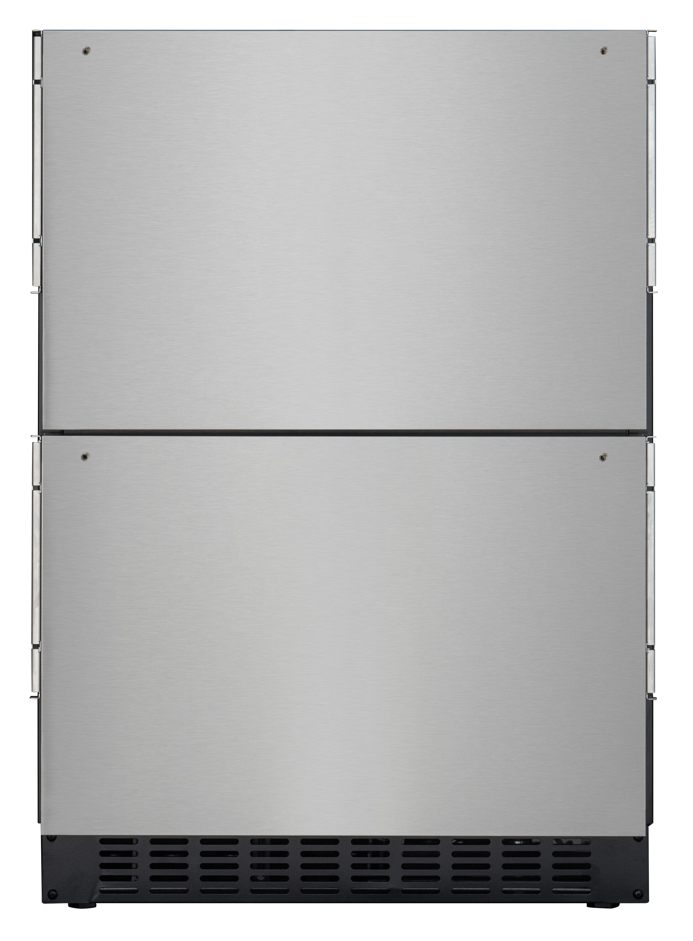KoolMore LOW-KM-BIR1D1F-PR 23.4-in 2 -Drawer Built-in Dual refrigerator freezer ( Black )