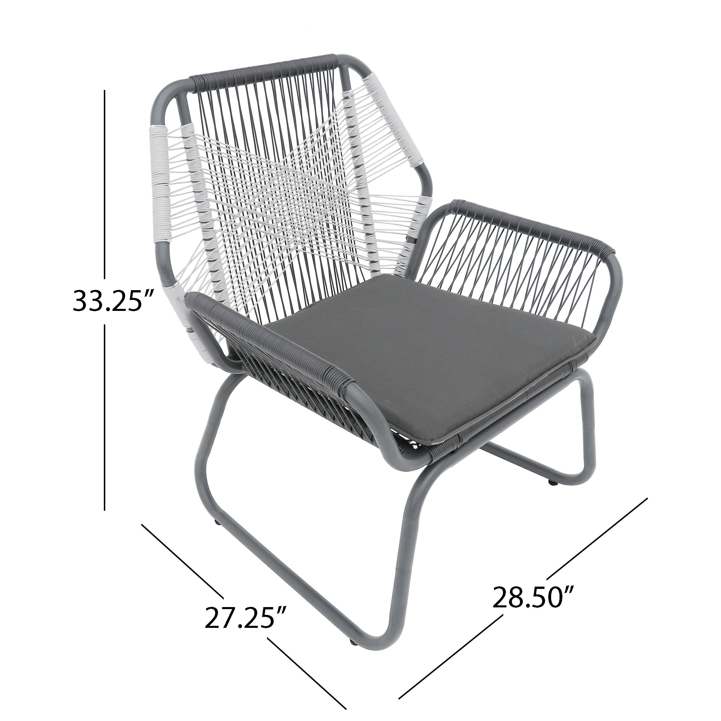 LUXEYARD DS-M-BAC01418 Patio-Chairs - View #4