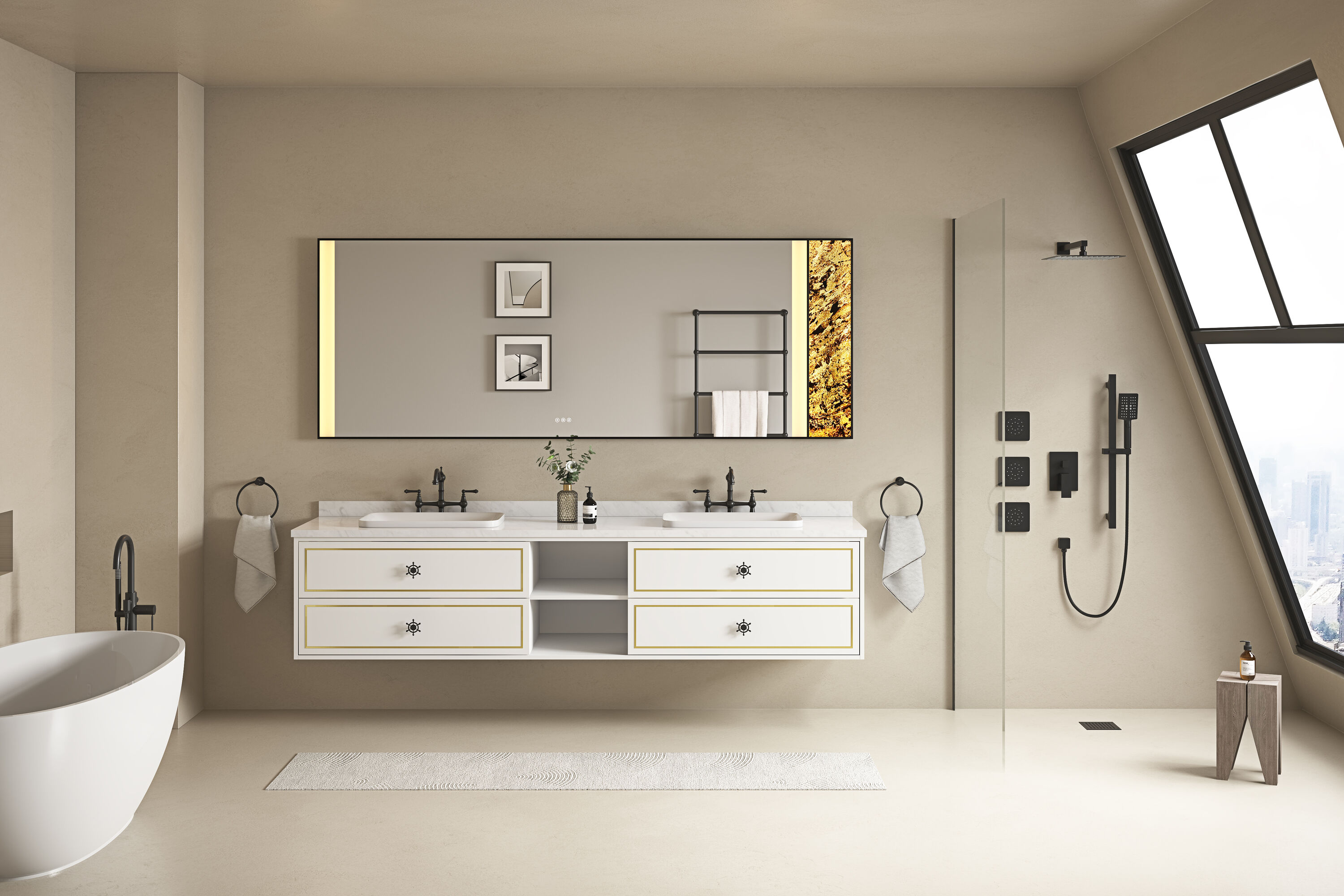 Vacolite KP-9645WH02 Bathroom-Wall-Cabinets - View #5