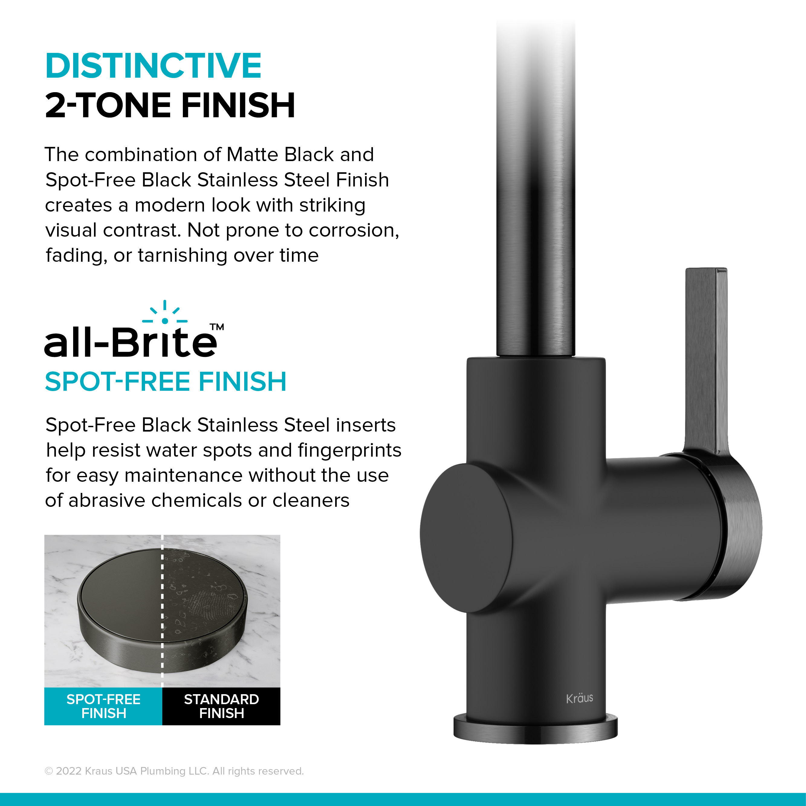 Kraus KPF-1691MBSFSB Kitchen-Faucets - View #5