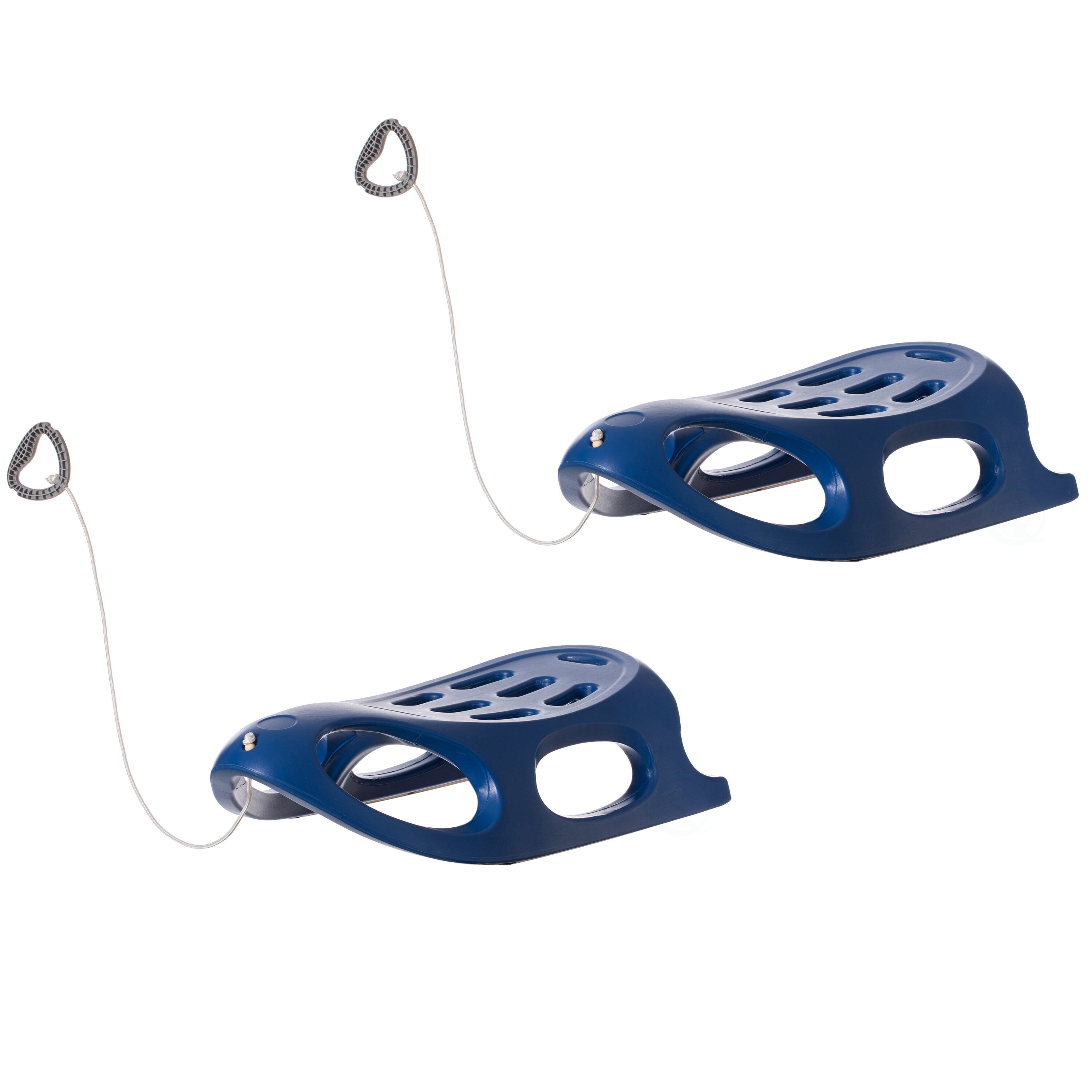 ShpilMaster QI004217.BL.2 35.5-Inches x 17.75-Inches Blue Snow sled