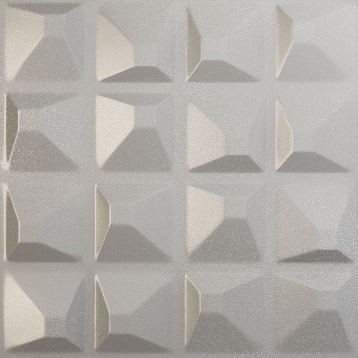 Ekena Millwork WP20X20TNASV 19-5/8-in x 19-5/8-in Embossed Paintable/Stainable Silver PVC Wall Panel (