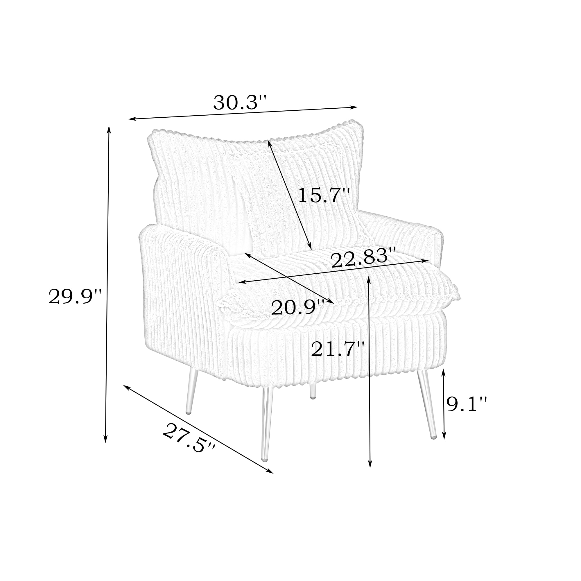 FurniFusion SF-L-YF1846-YW chairs - View #7