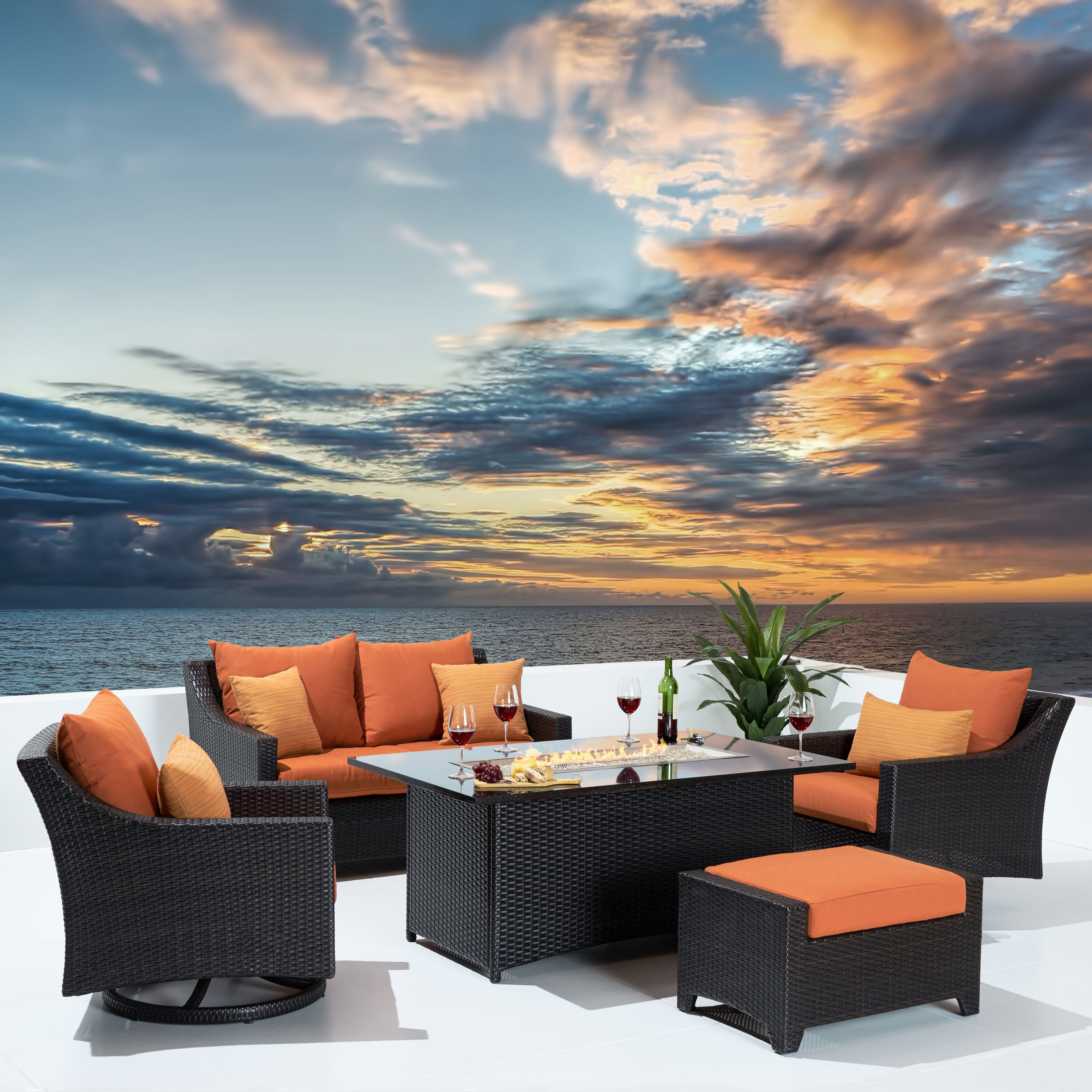 RST Brands OP-PEOSS5MFT-TKA-K Patio-Conversation-Sets - View #9