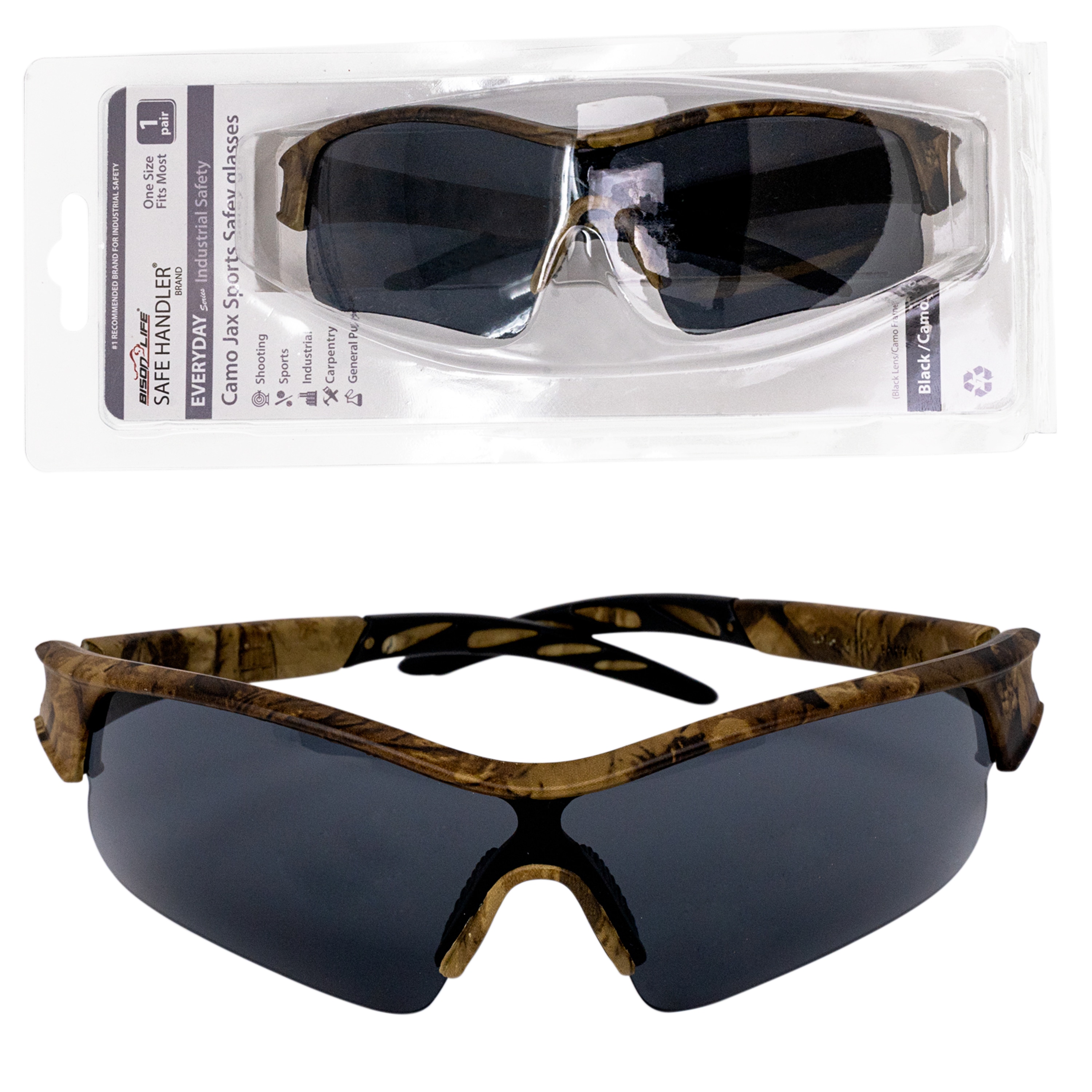 BISON LIFE SH-CXSG-BKLCMT-23-2 Protective-Eye-Wear - View #7