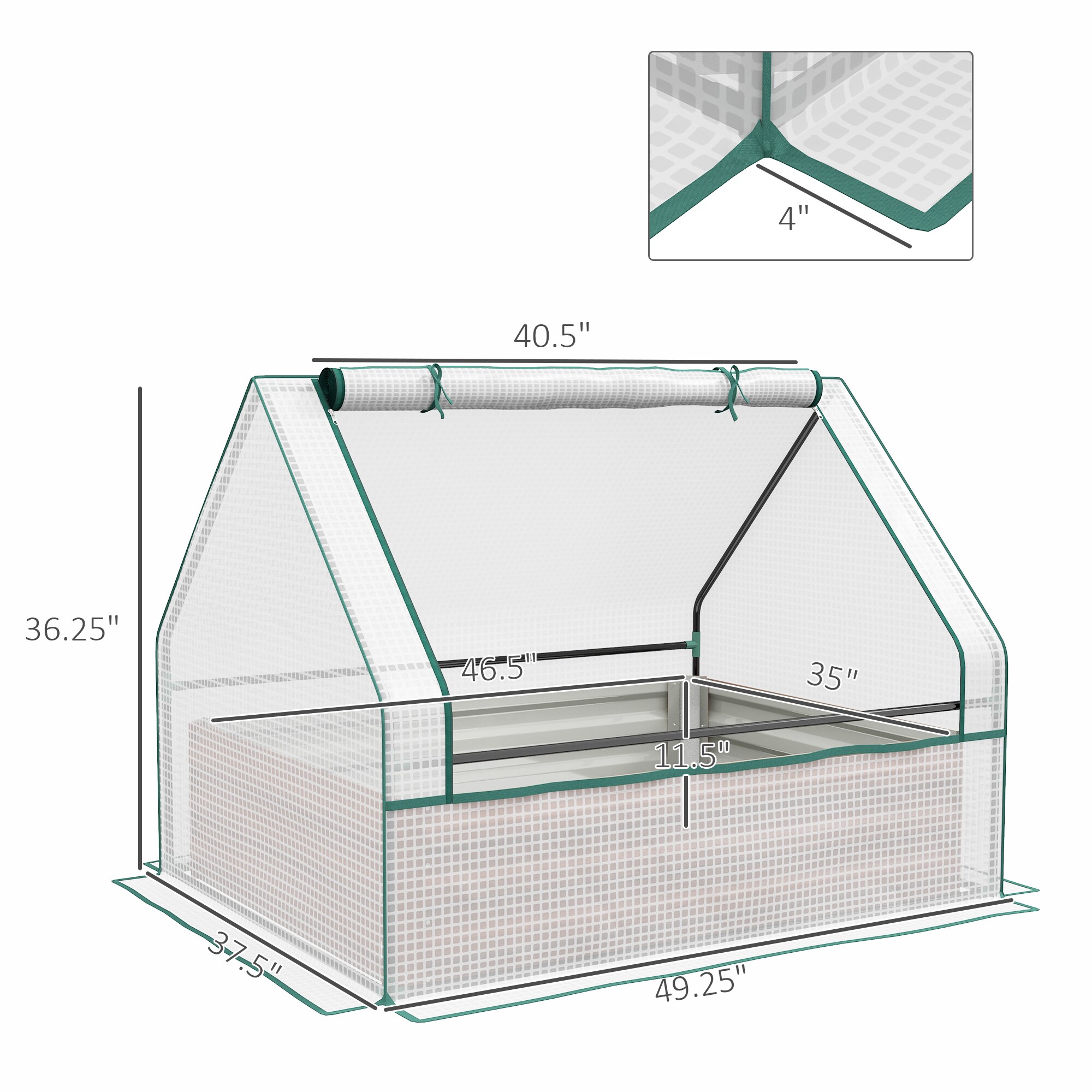 Tinyhomie LW-WEM-2465 Raised-Garden-Beds - View #5