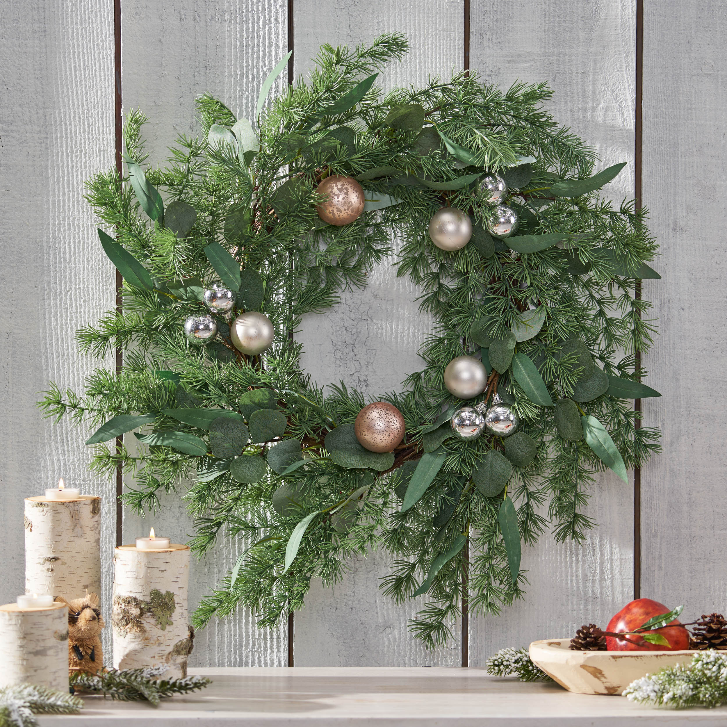 AAZJ NBC-CM73064 Artificial-Christmas-Wreaths - View #4