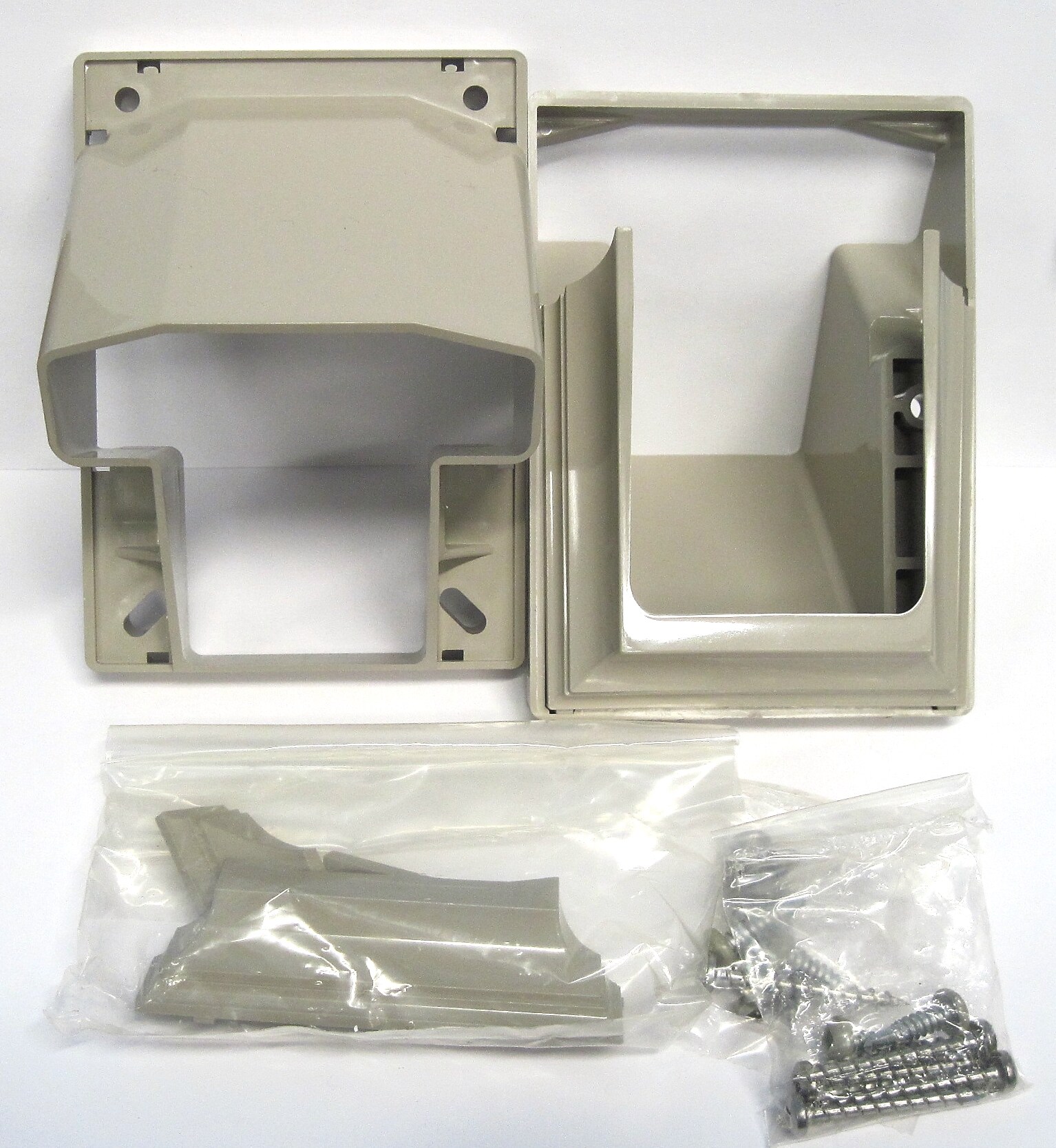 Capital Railing BSUMDBSKK 2-Inches Khaki Vinyl Bracket For Multiple fence types