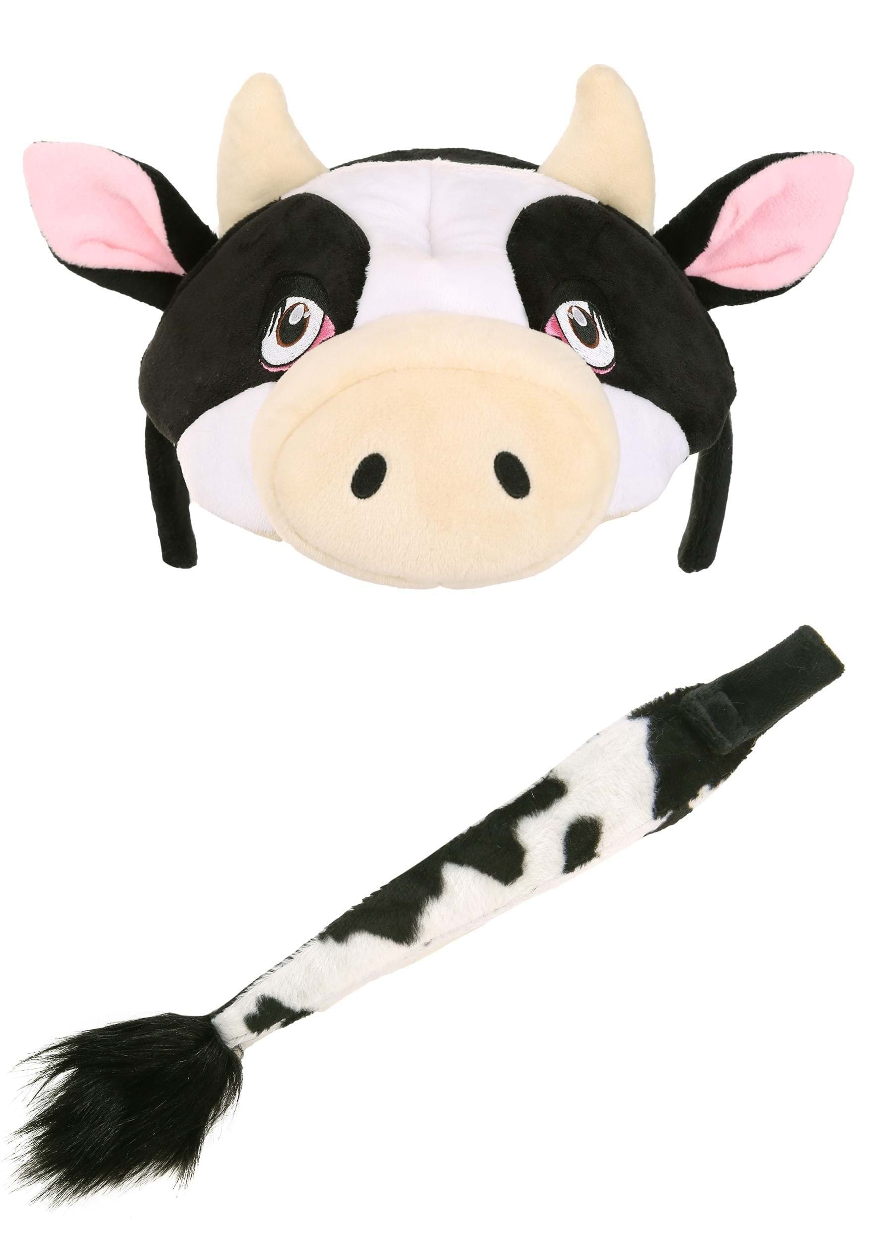 HalloweenCostumes.com FUN Costumes Cow Soft Headband Tail Accessory \ Kit Standard #EL160112
