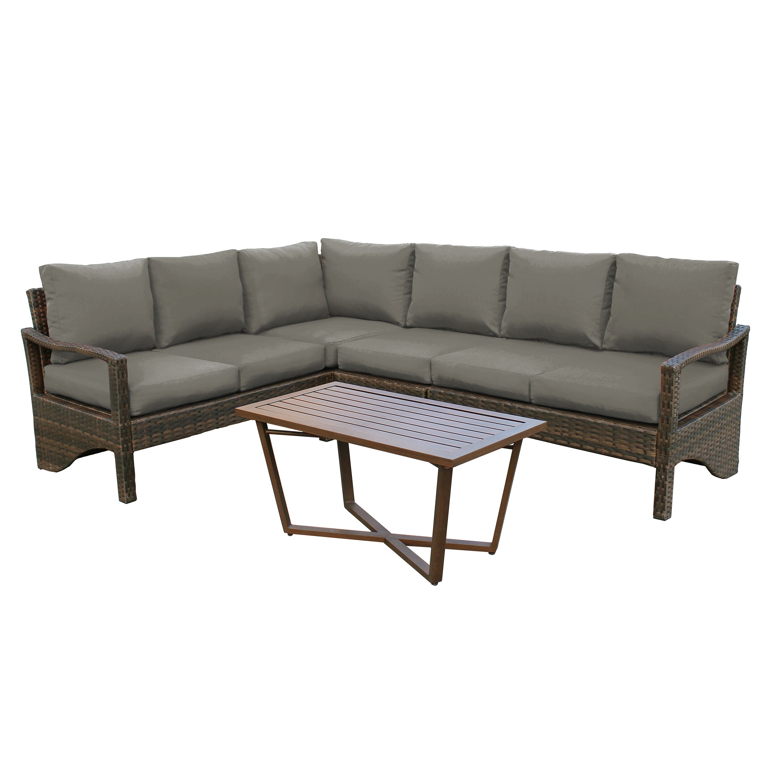 Leisure Made 437409-GRY Patio-Sofas-Daybeds - View #5