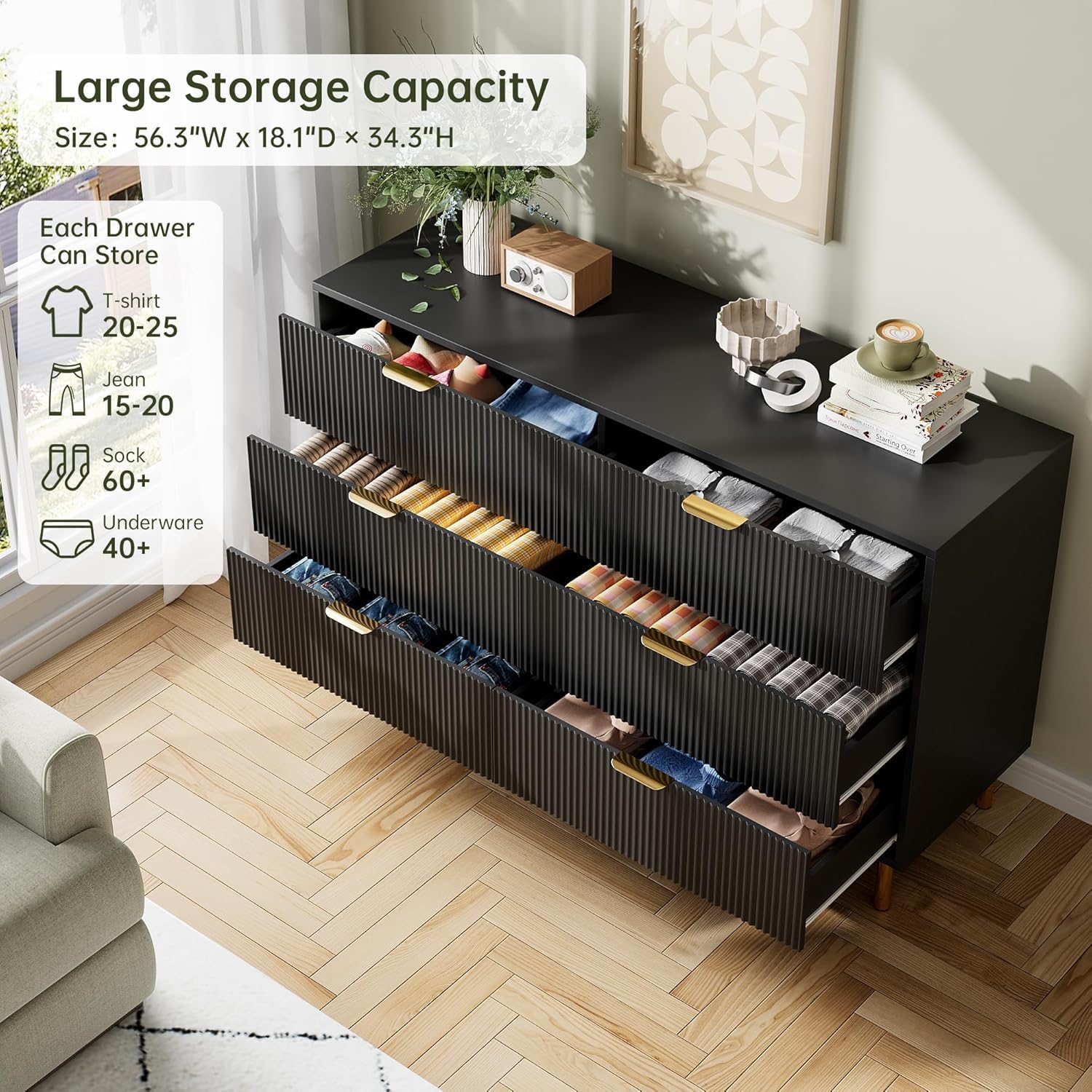 Qeetex LHF-DG-PHO-16P2R2GB dressers - View #5