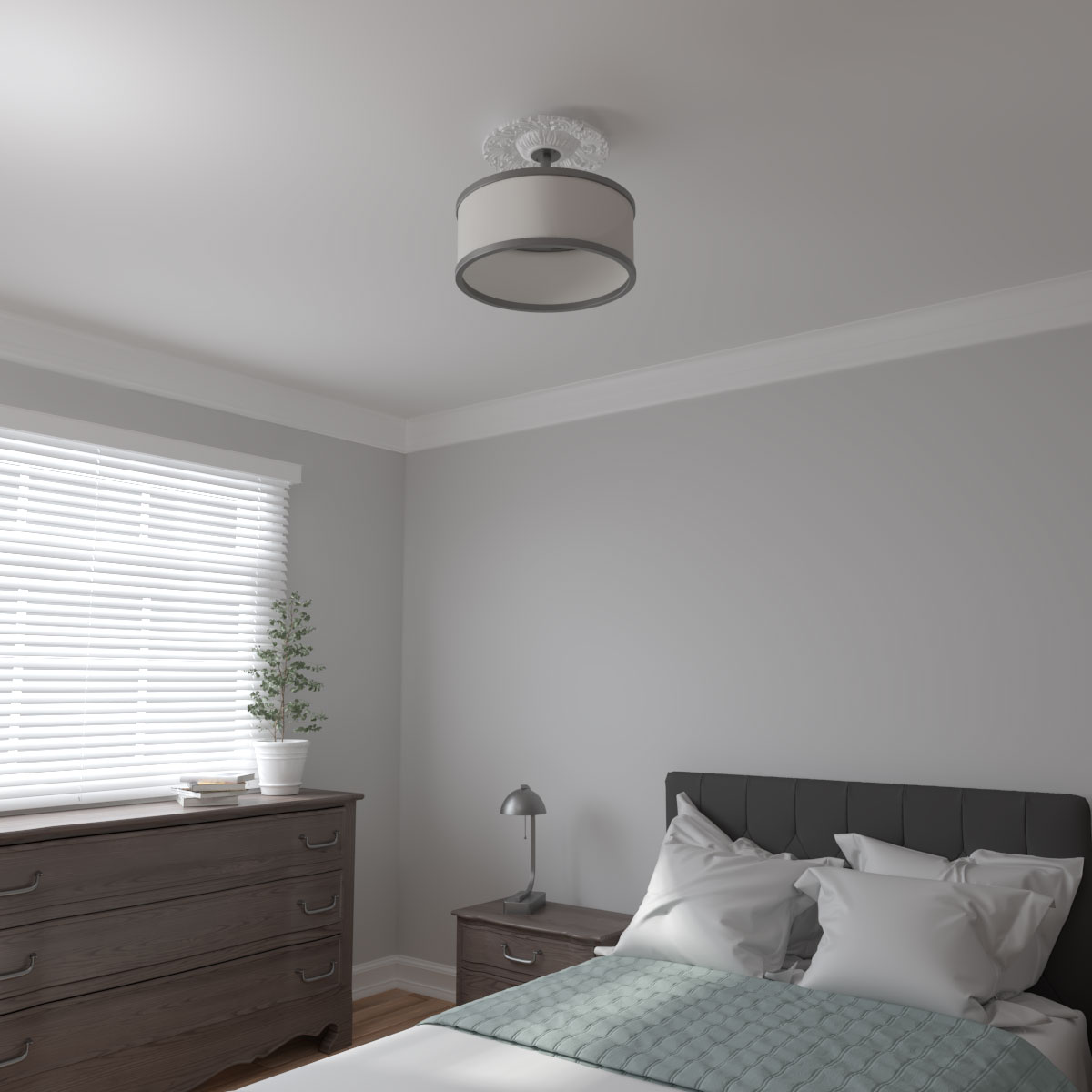Ekena Millwork CM14NE Ceiling-Medallions - View #8