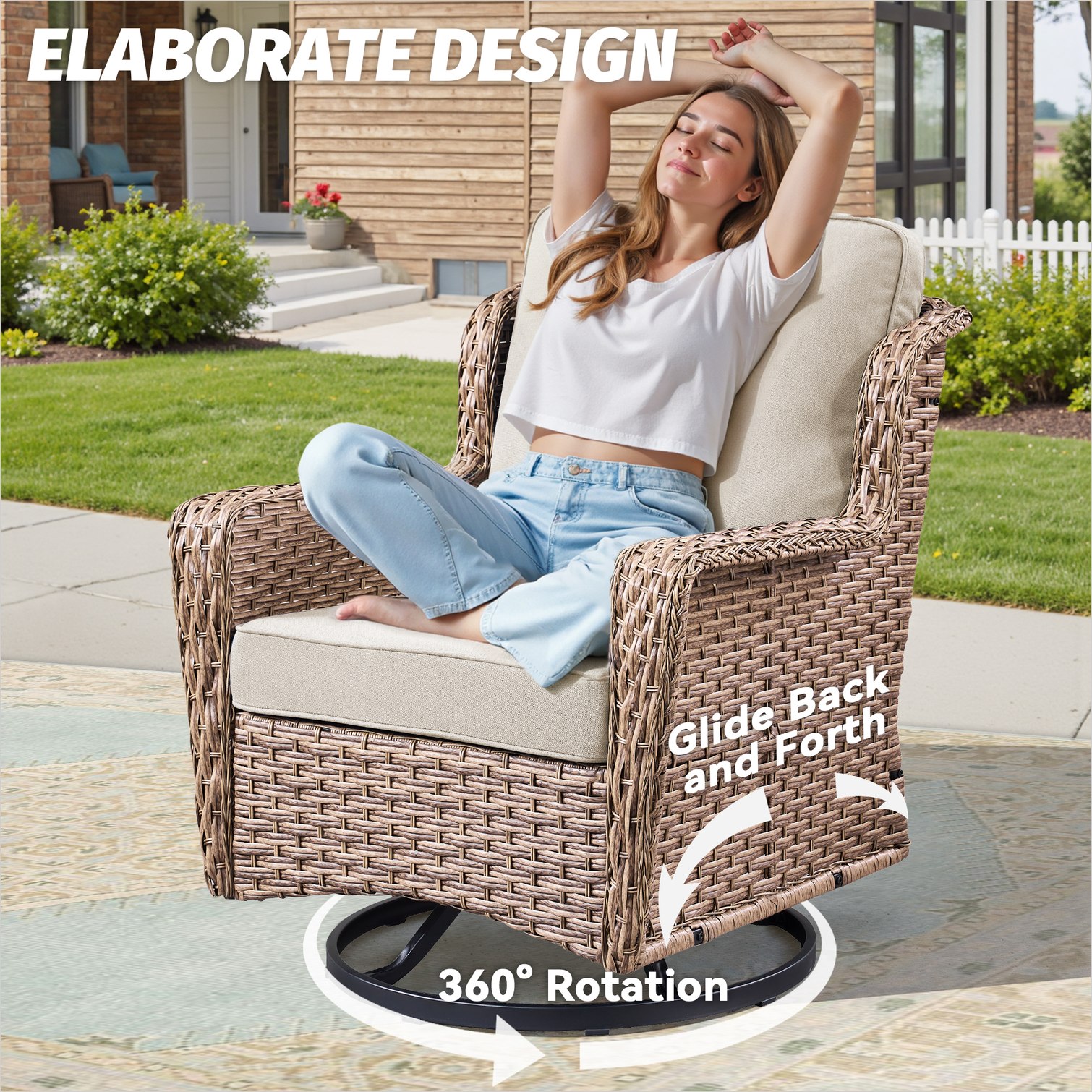 SunJet Q3XA20TJW4Q6 Patio-Conversation-Sets - View #4