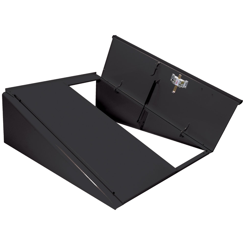 Bilco 0BDDSBK51 51-in x 64-in Black Steel Cellar Door