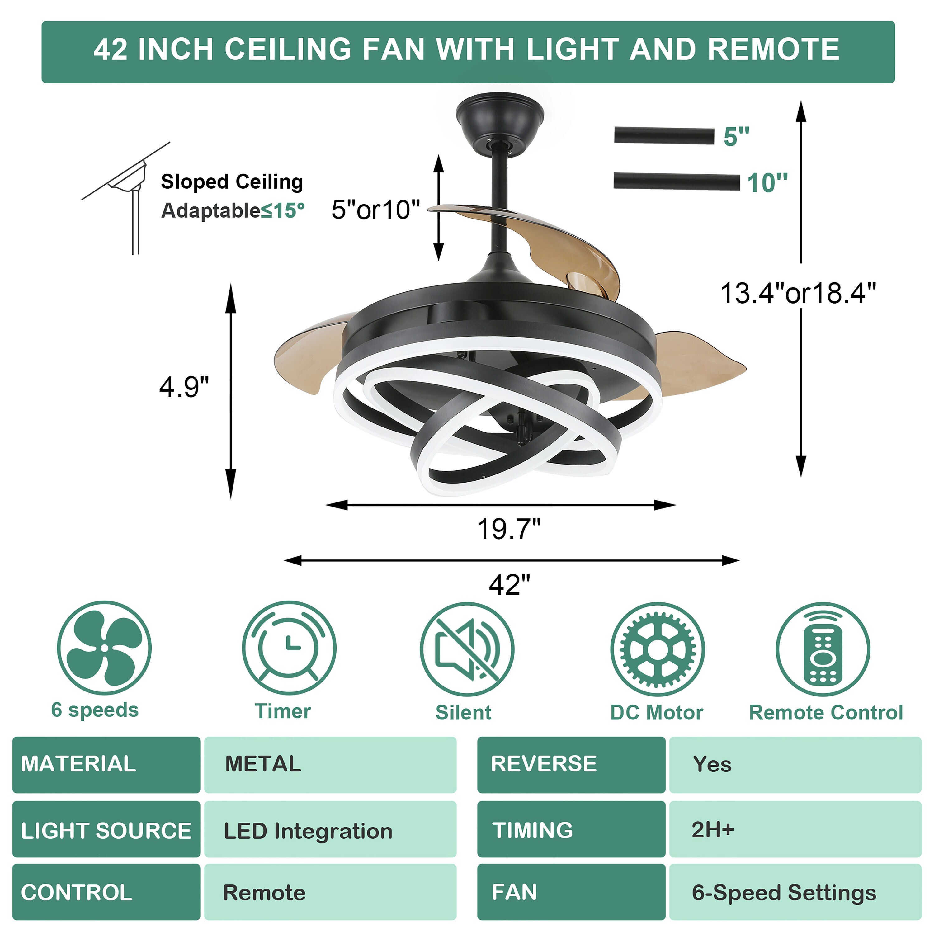 Cusp Barn DC4264-B Ceiling-Fans - View #10