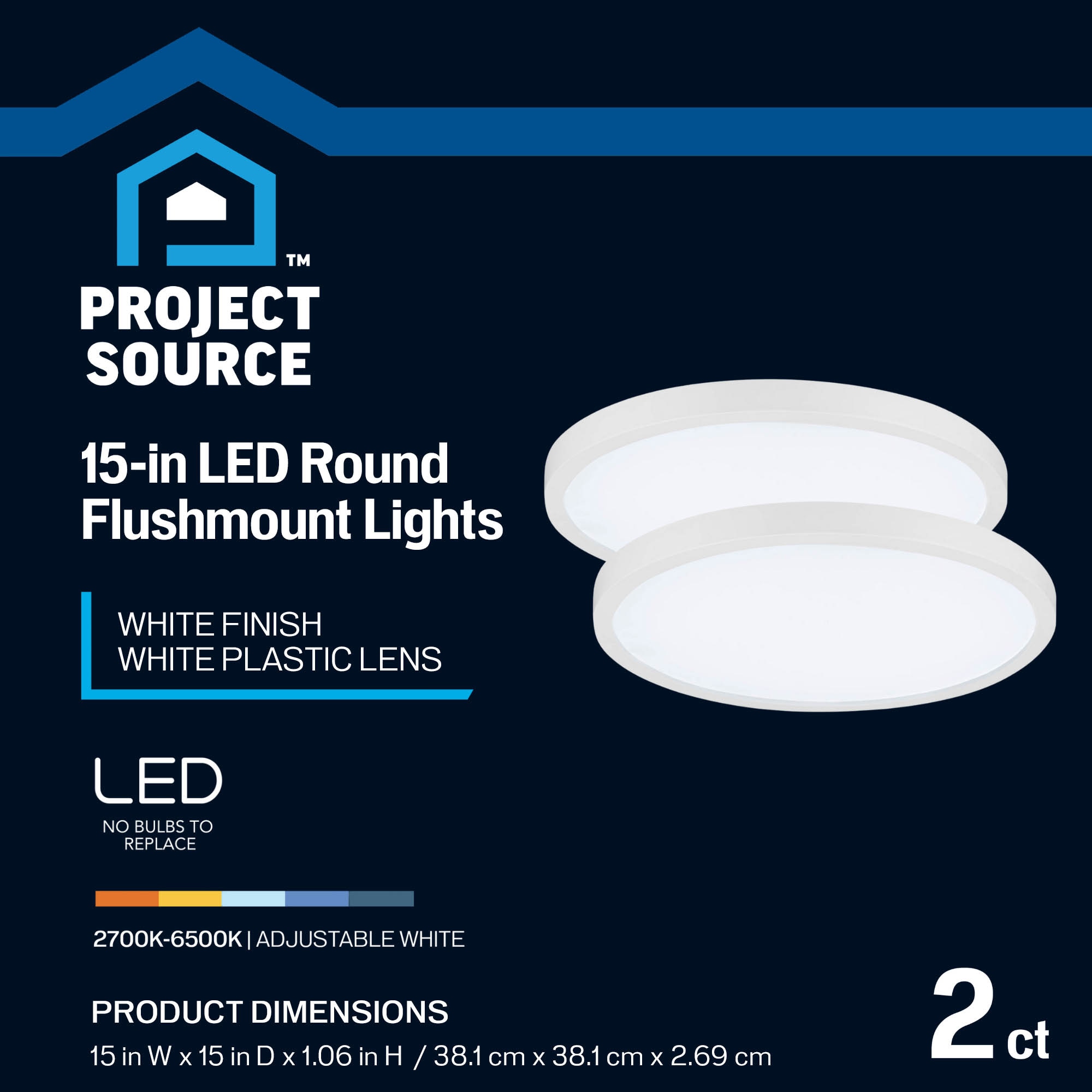 Project Source 43544 flushmounts - View #3