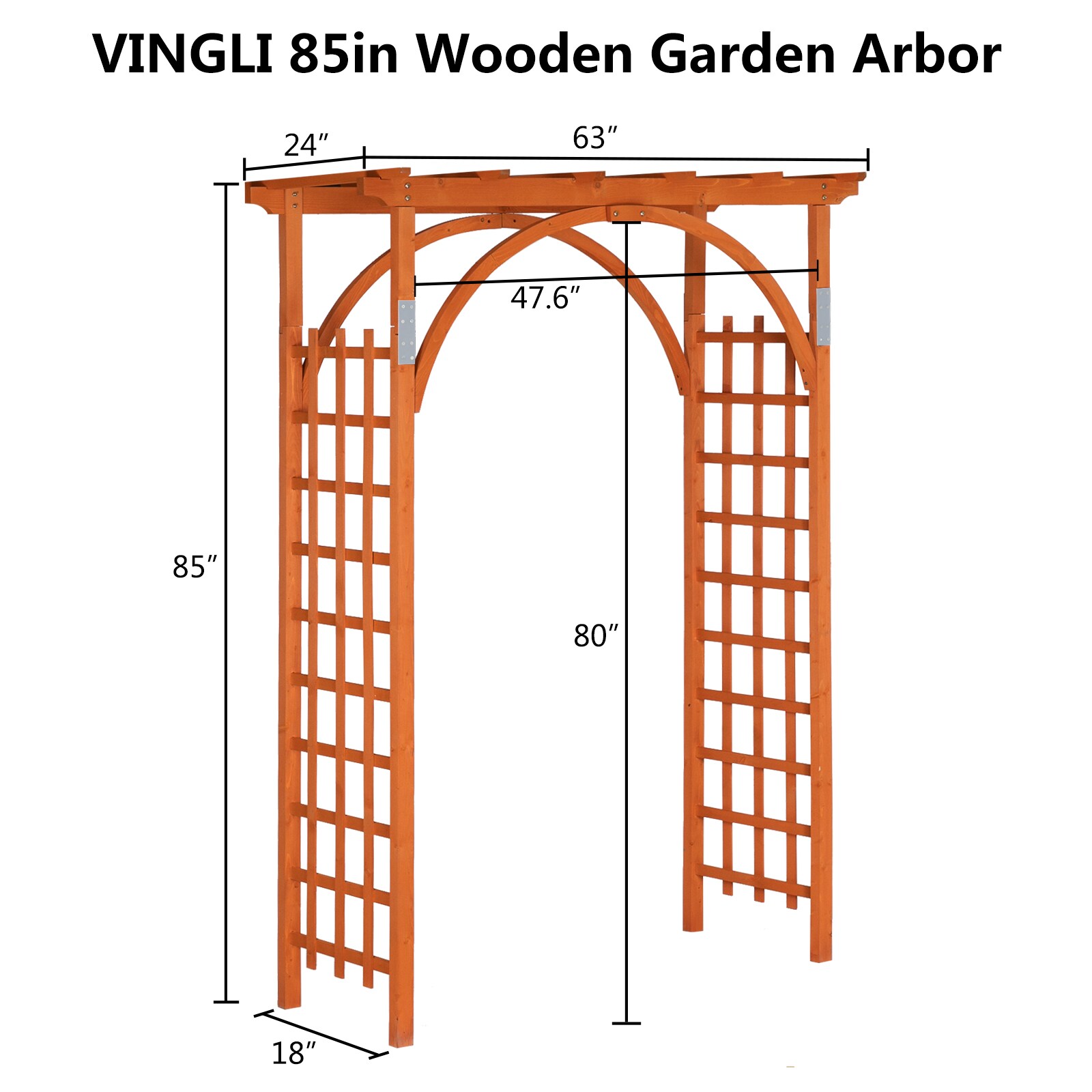Winado LO1G26001473 Garden-Arbor - View #3