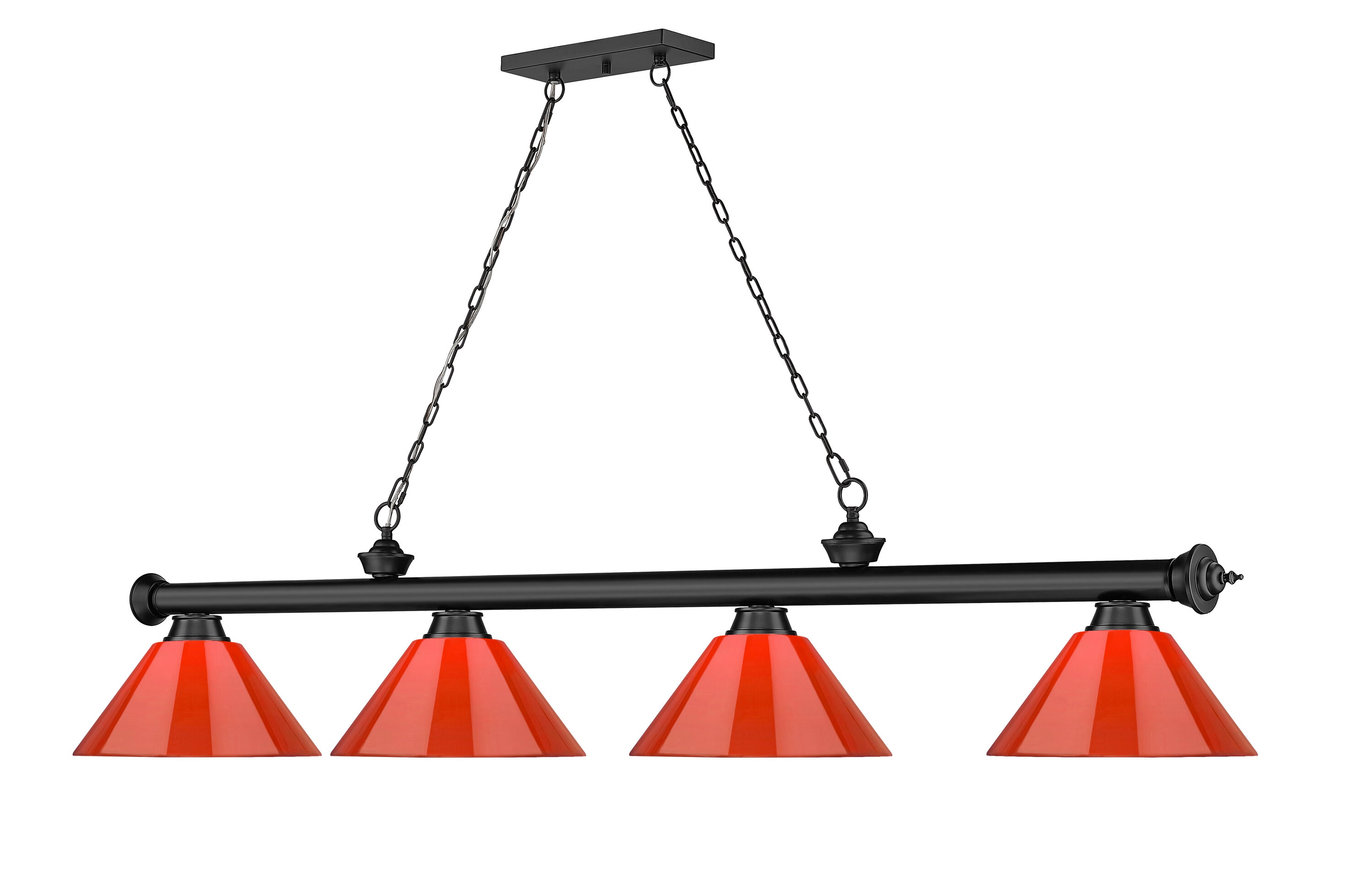 Z-Lite 2306-4MB-PRD Pool-Table-Lighting - View #3