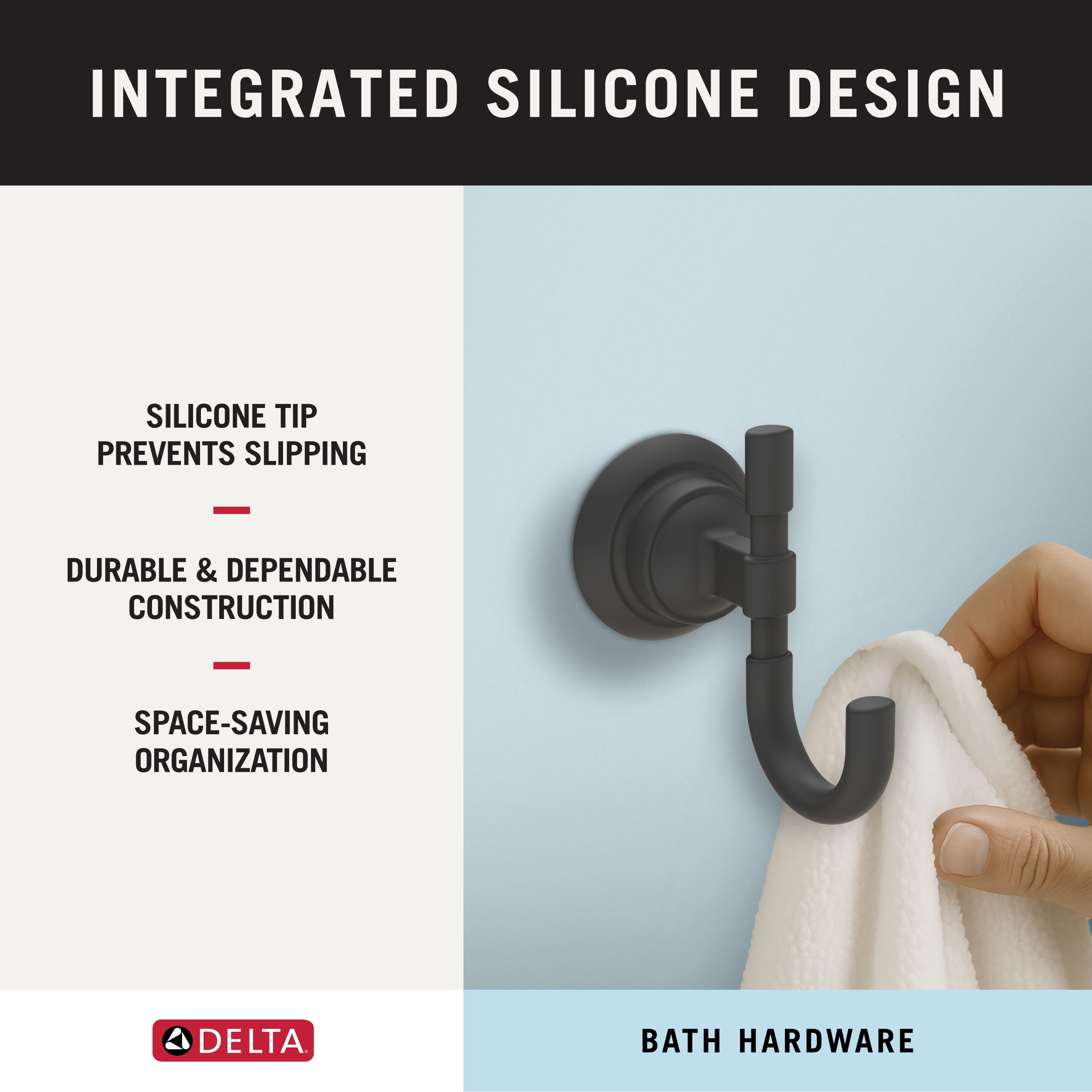 Delta KAHN63-FB Decorative-Bath-Hardware-Kits - View #4