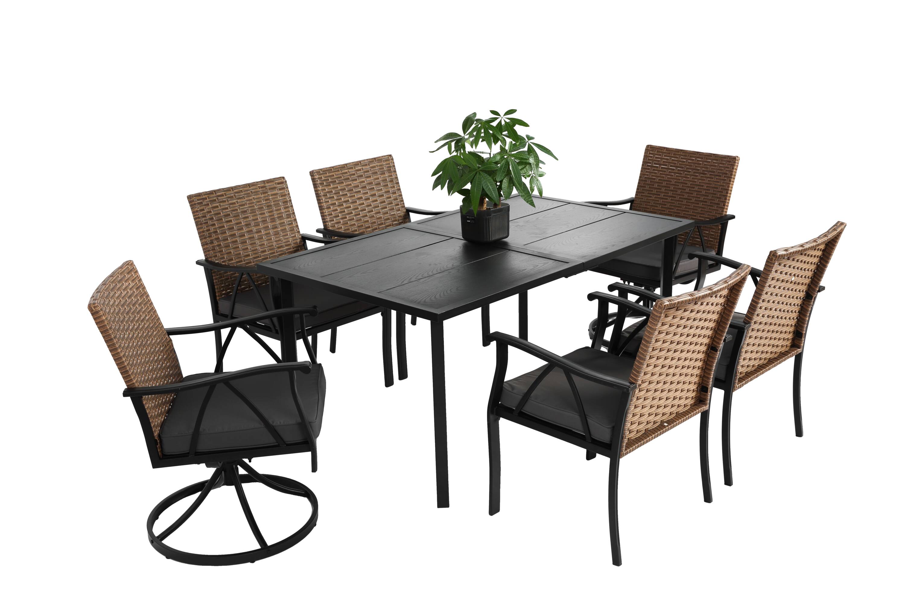 CESICIA R38-9P-GRB Patio-Conversation-Sets - View #2