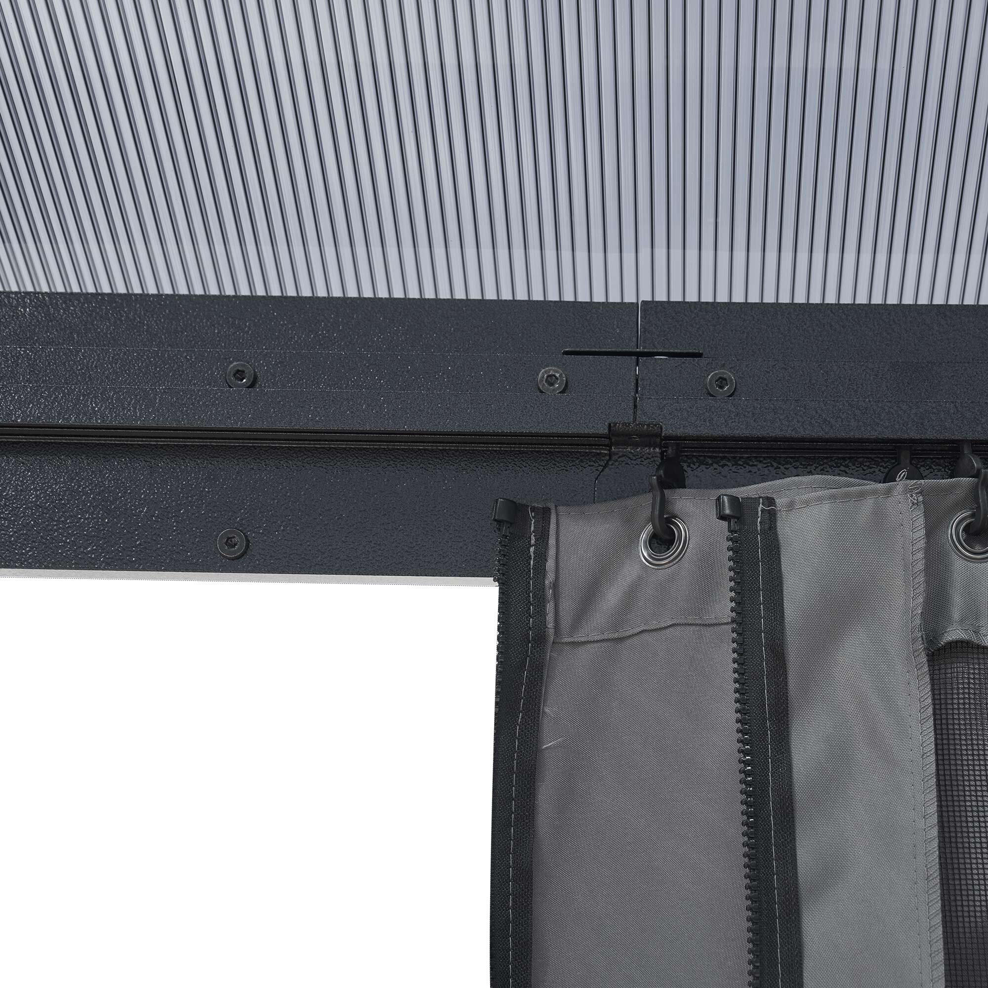 SINOFURN SYE350019GY Wood-Resin-Gazebos - View #12