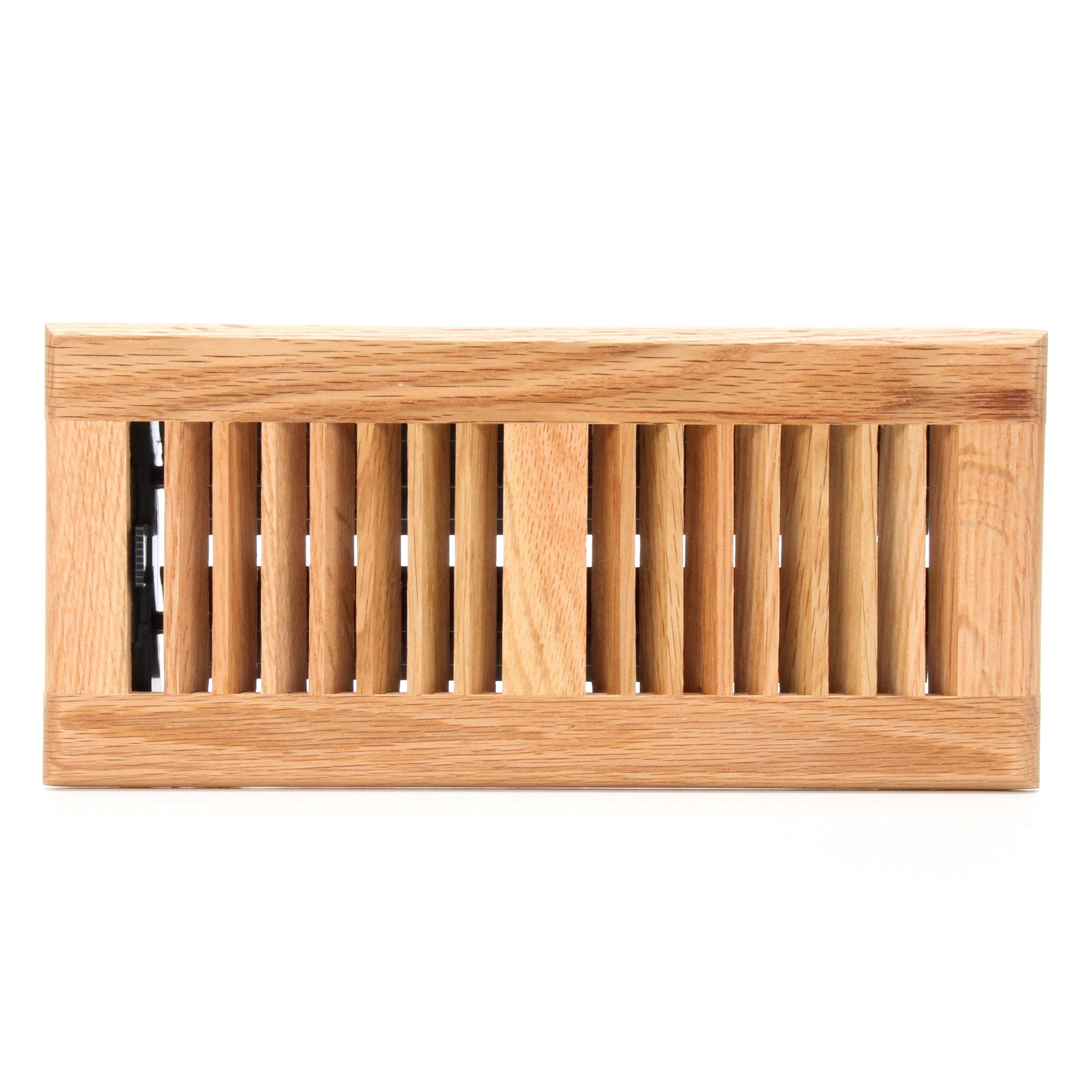 Grill New!! New 2" x 10" Oak Floor Vent/ Register 