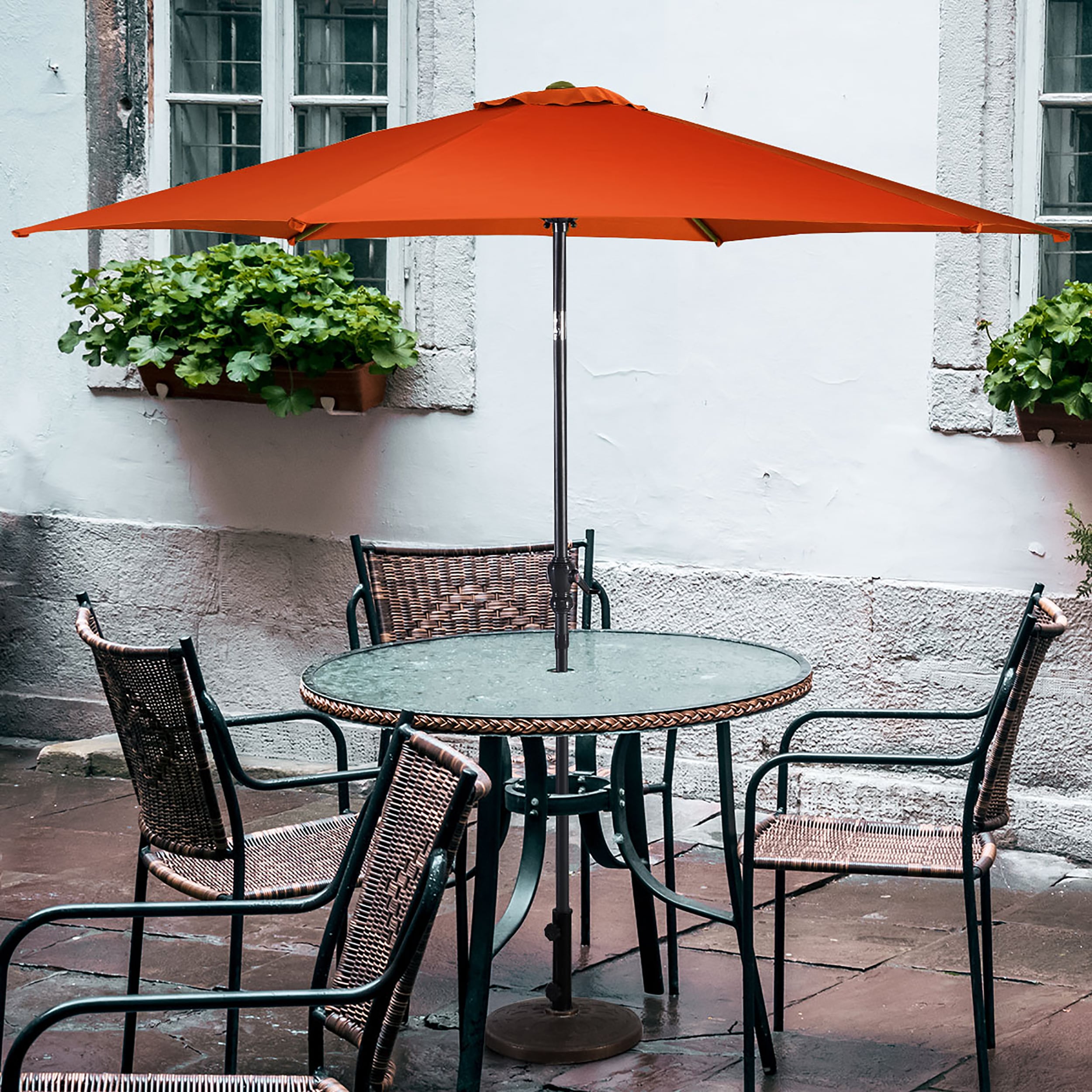 Costway OP2806OR Umbrellas-2 - View #7