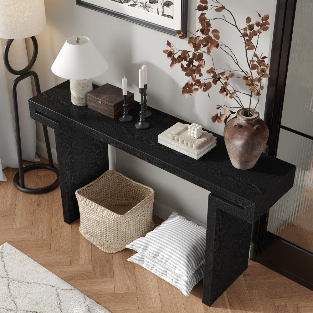 Coolbibila NOAH-CONSOLE-BLACK Console-Sofa-Tables - View #4