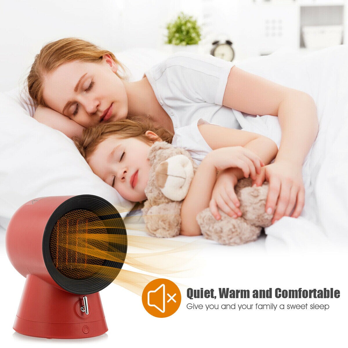 Costway GYM03862 Portable-Electric-Heat - View #4