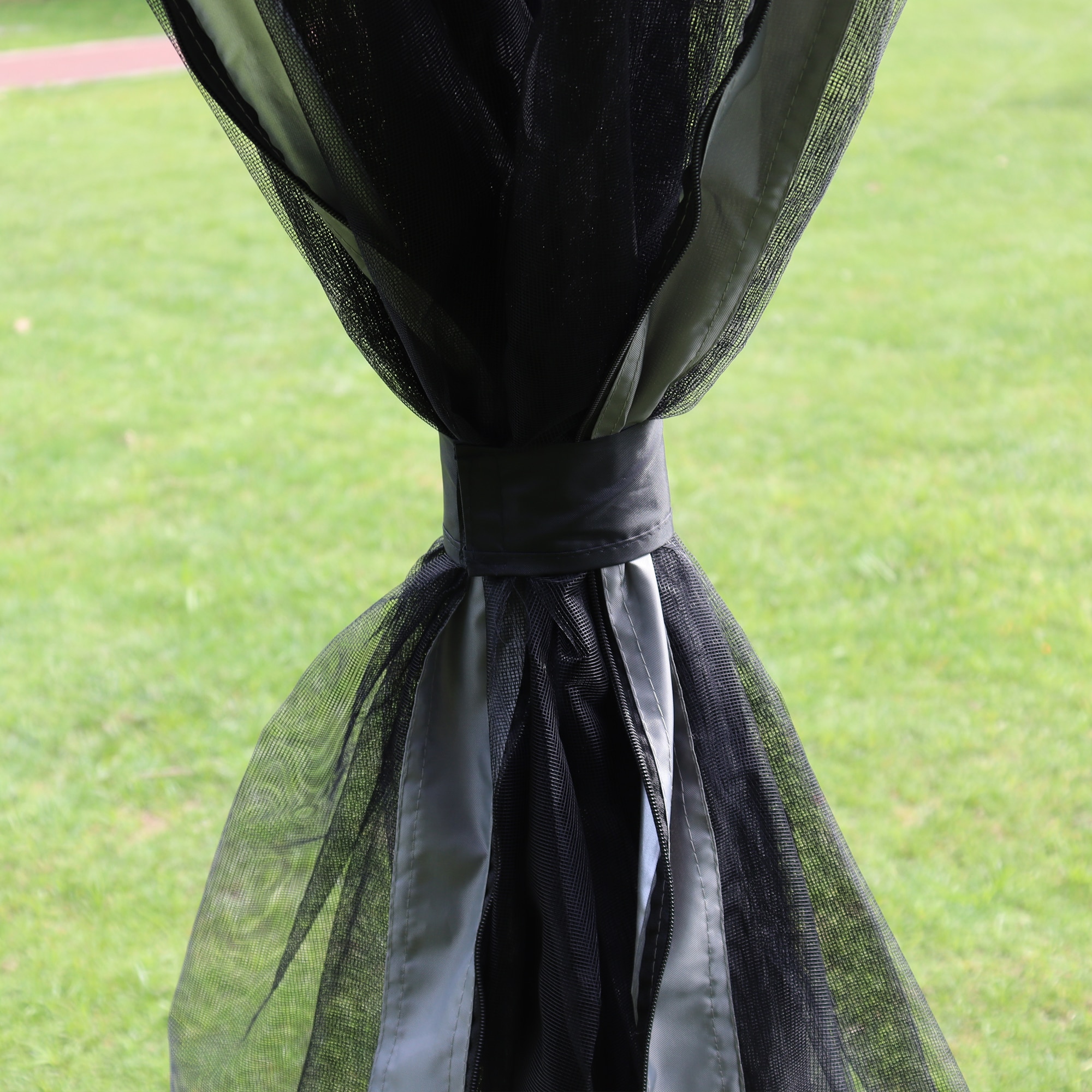 LIVIZA GAZBEP166GR Wood-Resin-Gazebos - View #6