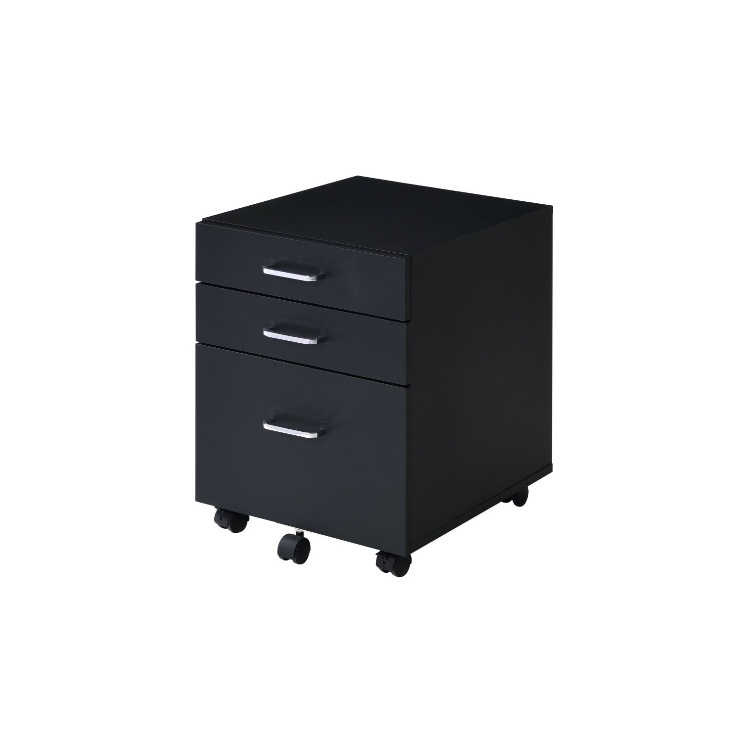 Miki Shinly - Black 16-in File Cabinet