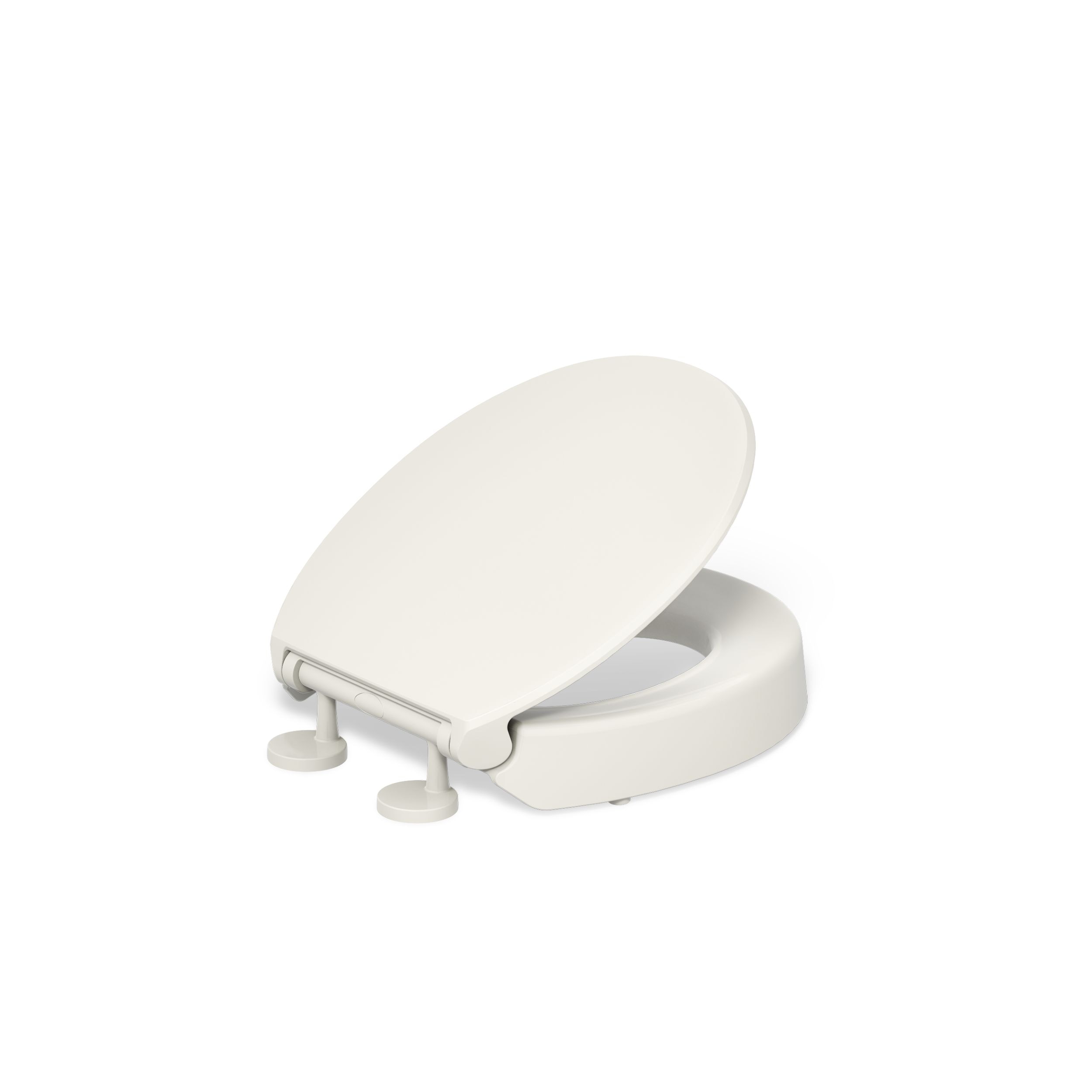 KOHLER - Plastic Biscuit Round Soft Close Toilet Seat