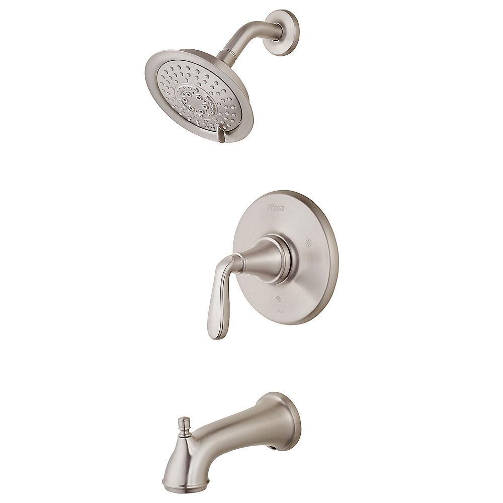 Pfister Northcott Brushed Nickel 1-handle Multi-function Shower Faucet ...