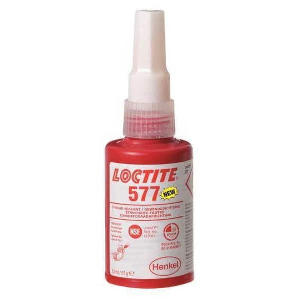 LOCTITE Thread Sealant 1.69 fl oz Squeeze Bottle 577 Yellow Liquid 2068749 #2068749