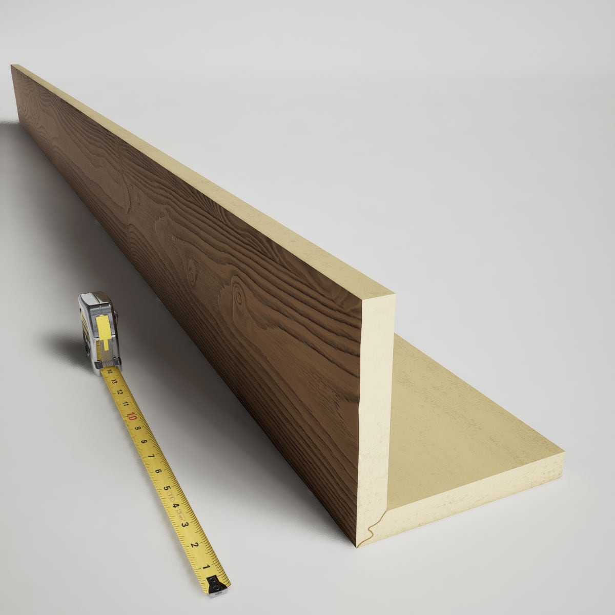 Ekena Millwork BMSD2C0040X120X192TF Faux-Beams - View #6