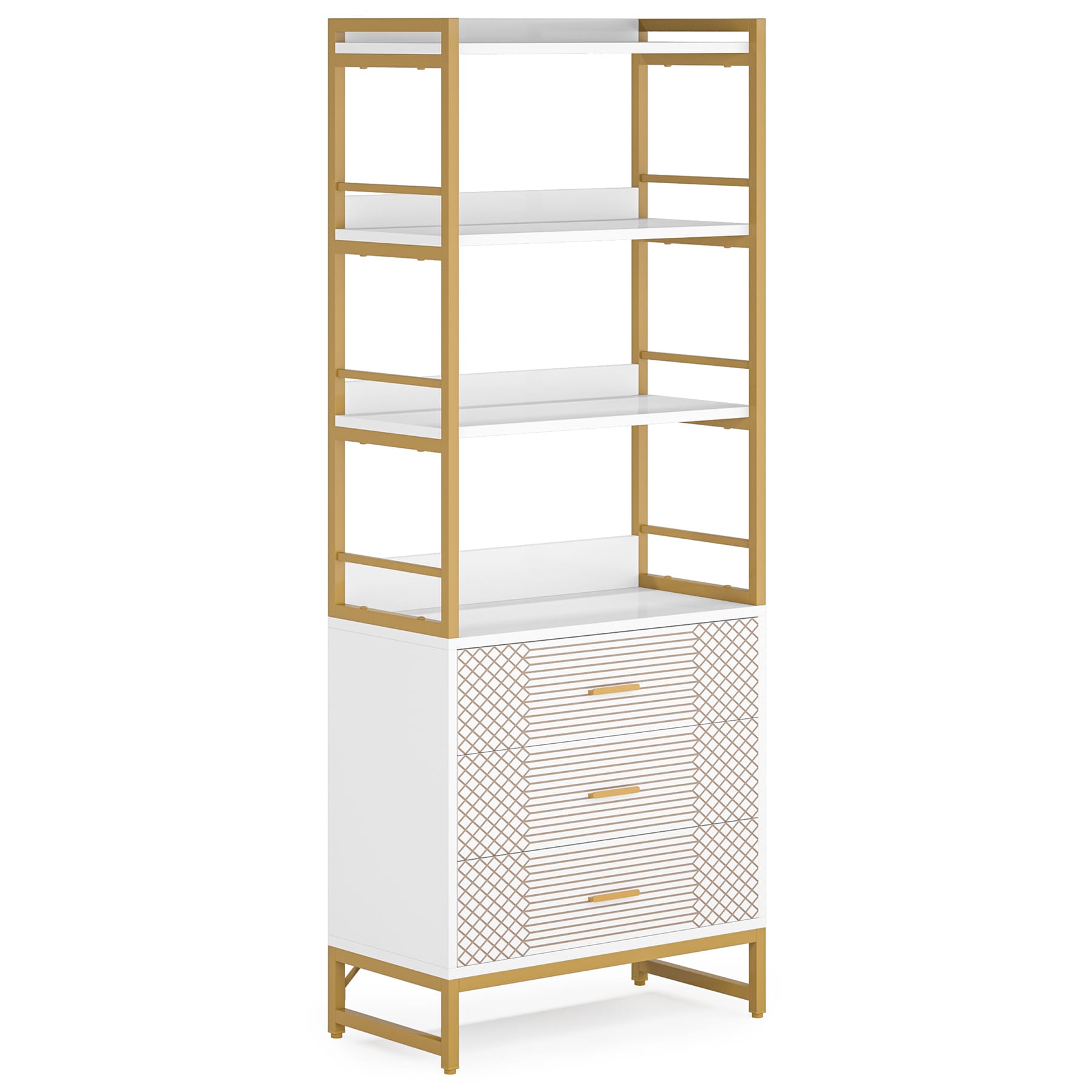 Tribesigns Tribesigns Bookcase Is Designed to Be Space Efficient While Providing You with The Storage That You Need. This Single Unit, The 72 Inches