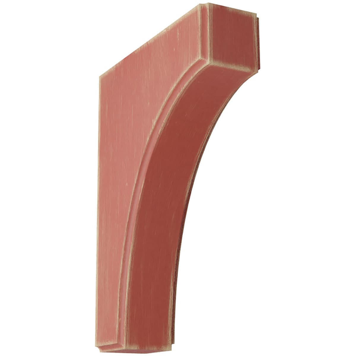 Ekena Millwork BKTWD02X06X08CVRD Clarksville 1-3/4-in x 6-in x 8-in Rubberwood Red Wood Standard Bracket